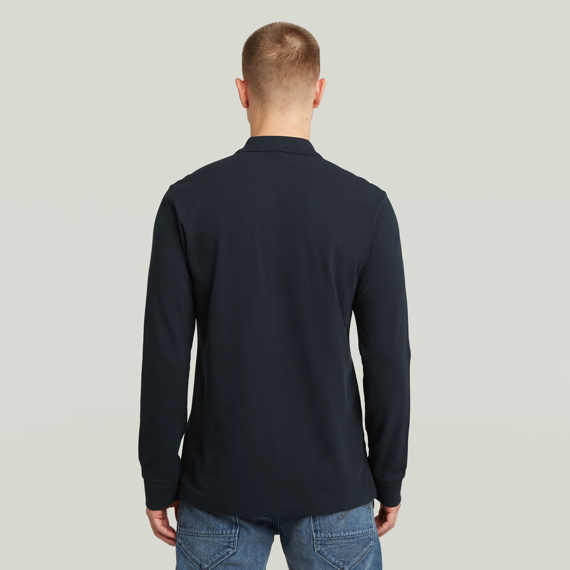 G-STAR Poloshirt "Dunda Slim Polo", langärmlig, mit Logo günstig online kaufen