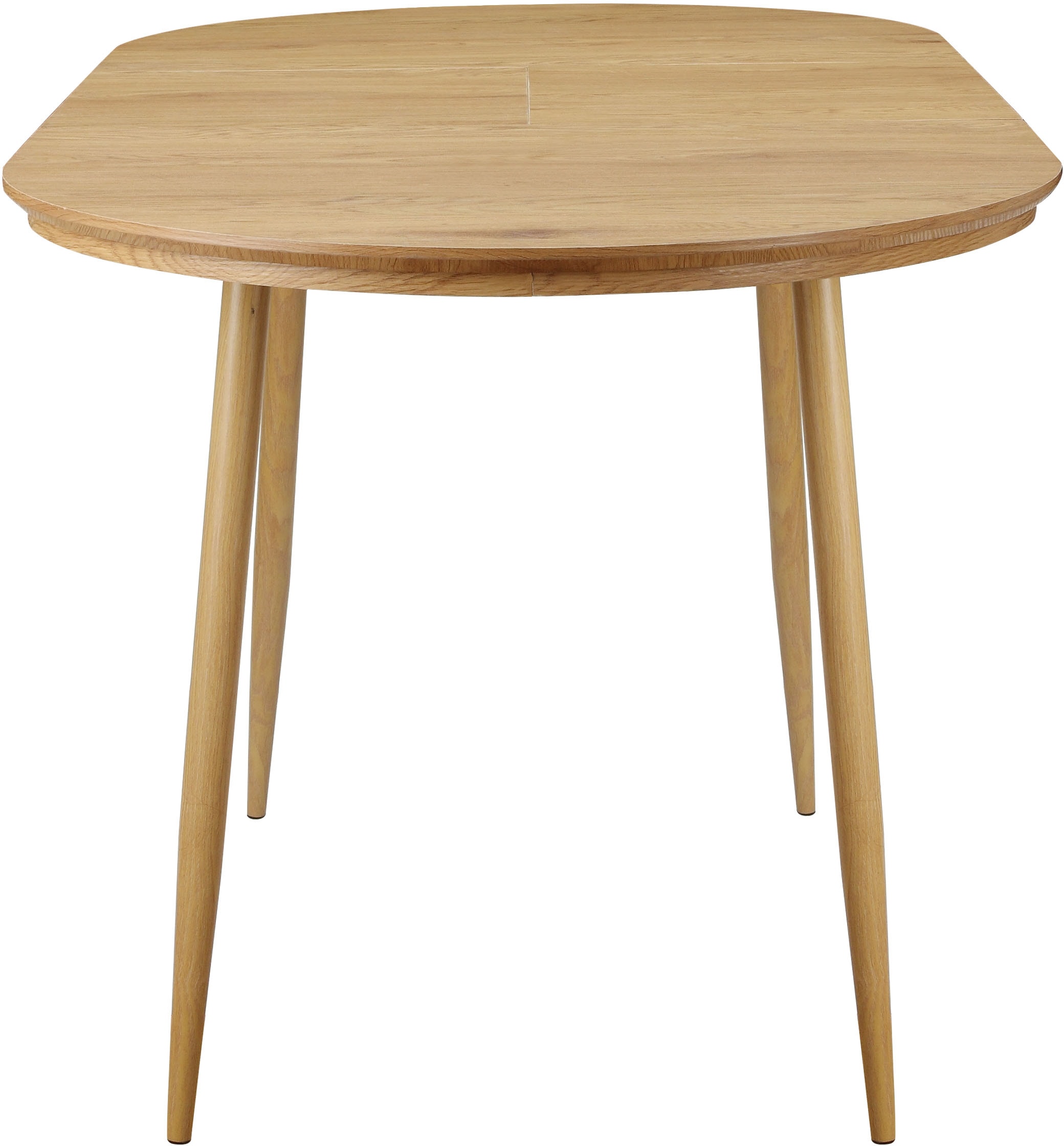 Home affaire Esstisch »Belleville«, mit Anstecksplatte, ausziehbar 120-160 cm, Höhe 77 cm