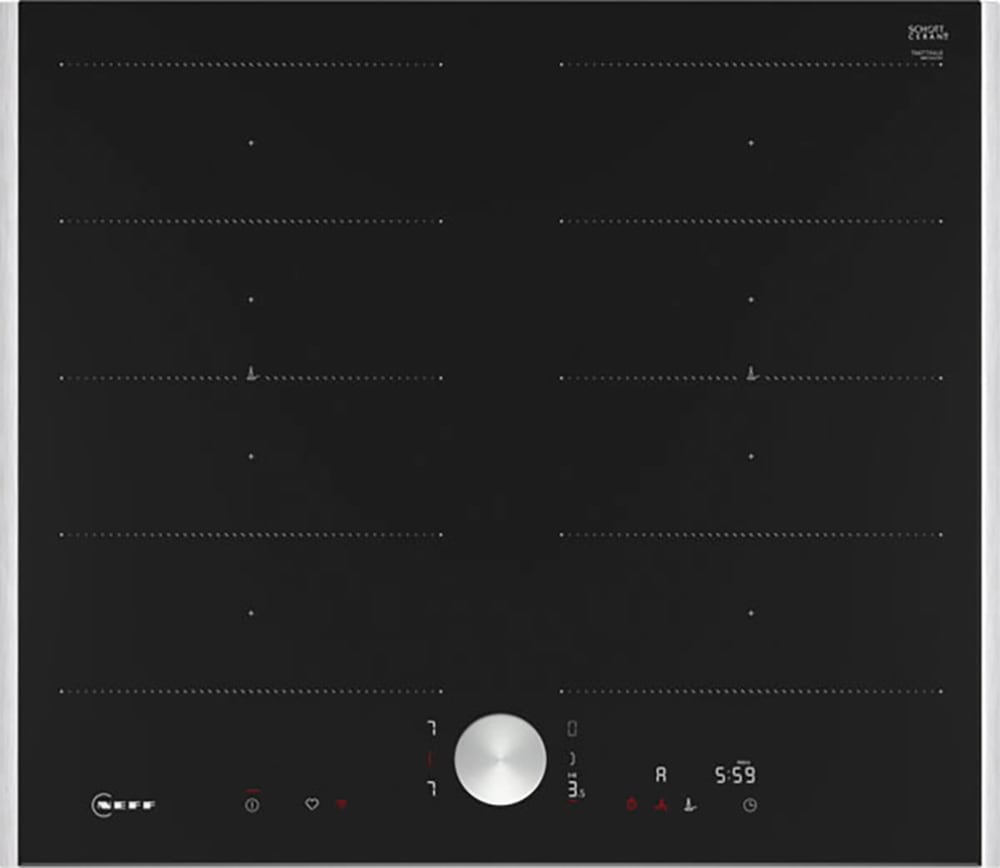 NEFF Flex-Induktions-Kochfeld "T66TTX4L0" mit intuitiver Twist Pad Bedienun günstig online kaufen
