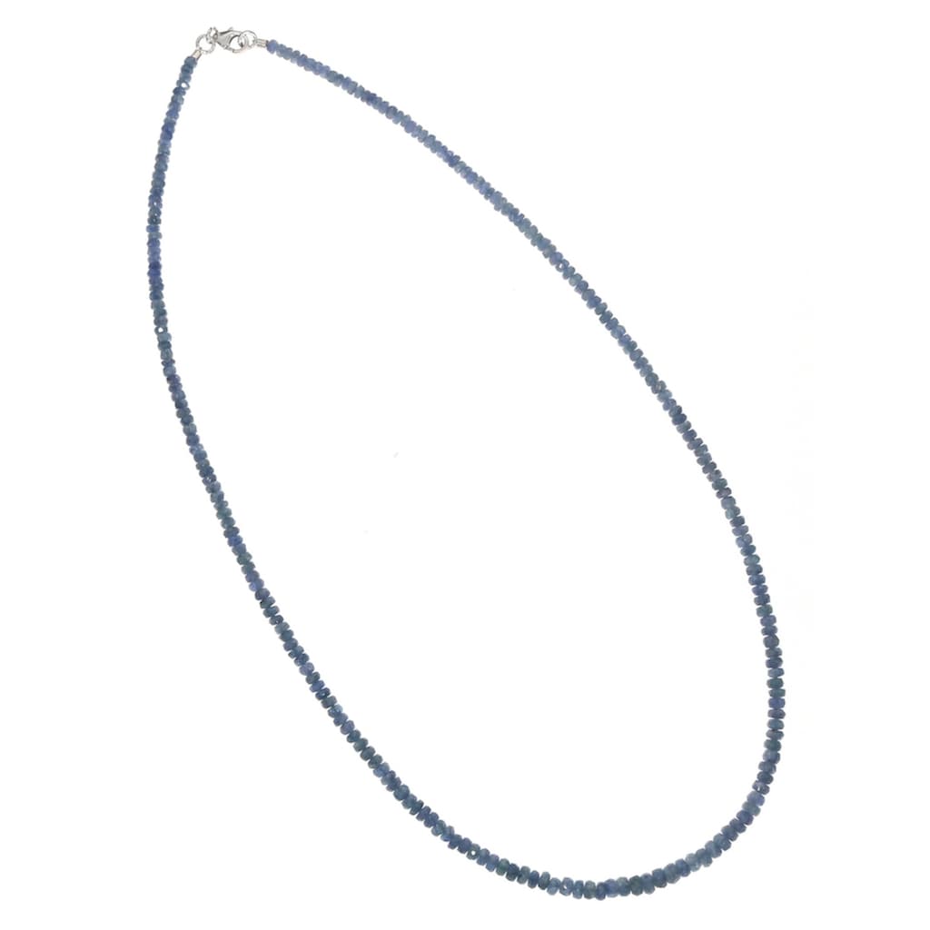 Adelia´s Kette ohne Anhänger »Schmuck Saphir Halskette 925 Silber 45 cm«