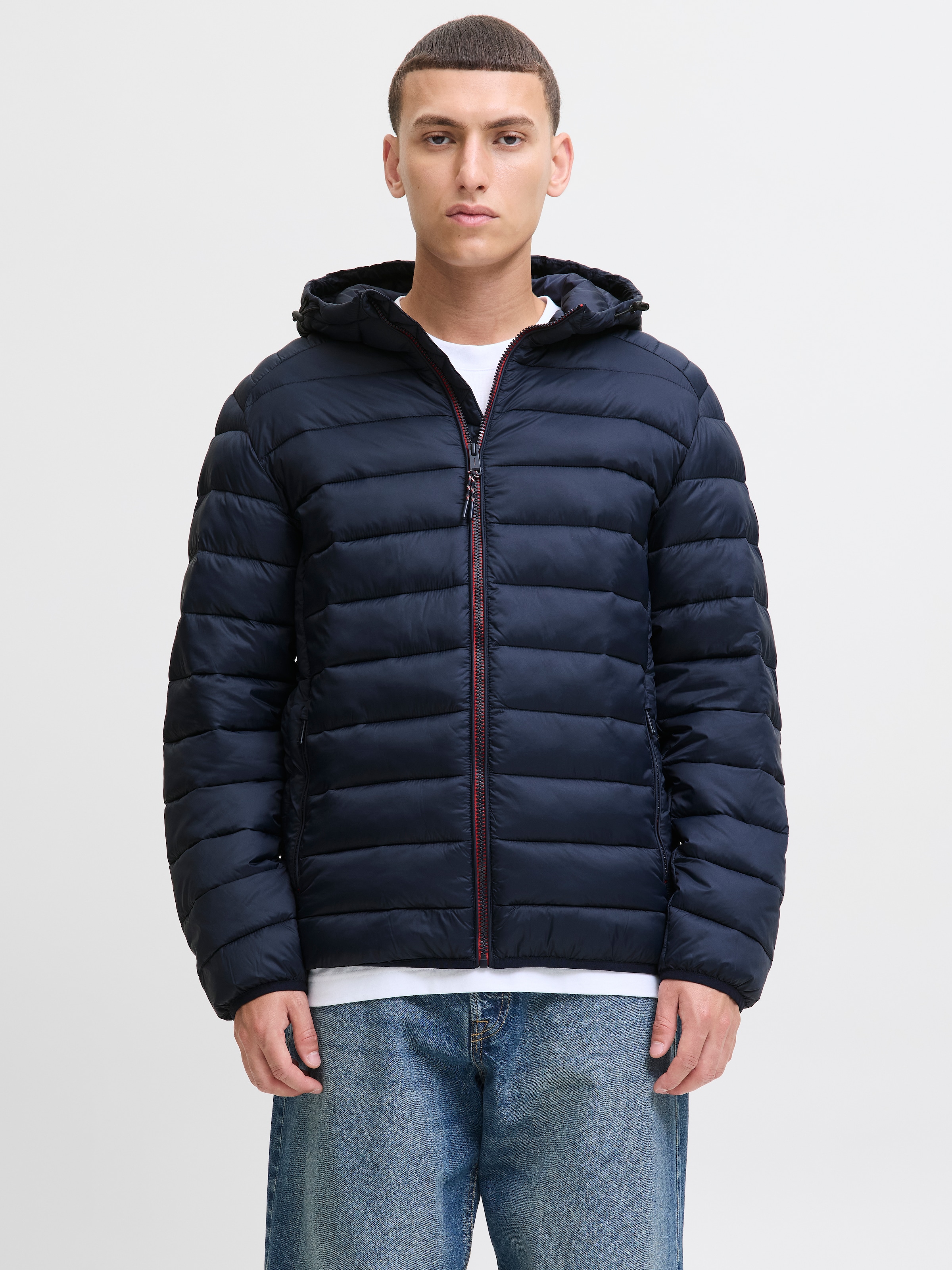 Jack & Jones Steppjacke "JJEBRADLEY LIGHT PUFFER HOOD NOOS", mit Kapuze günstig online kaufen