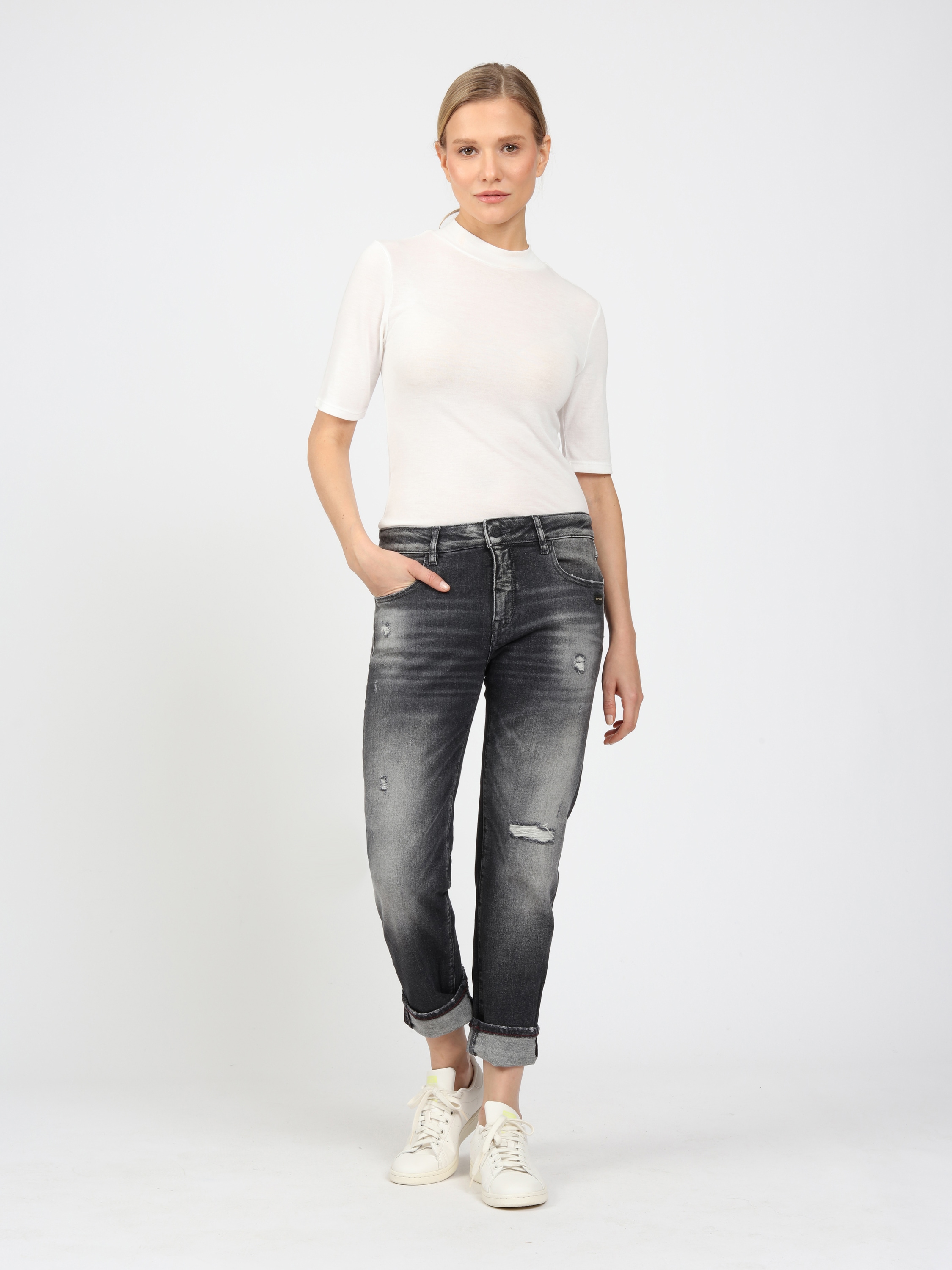 GANG Boyfriend-Jeans »GANG Jeans Boyfriend 94NADIA CROPPED«