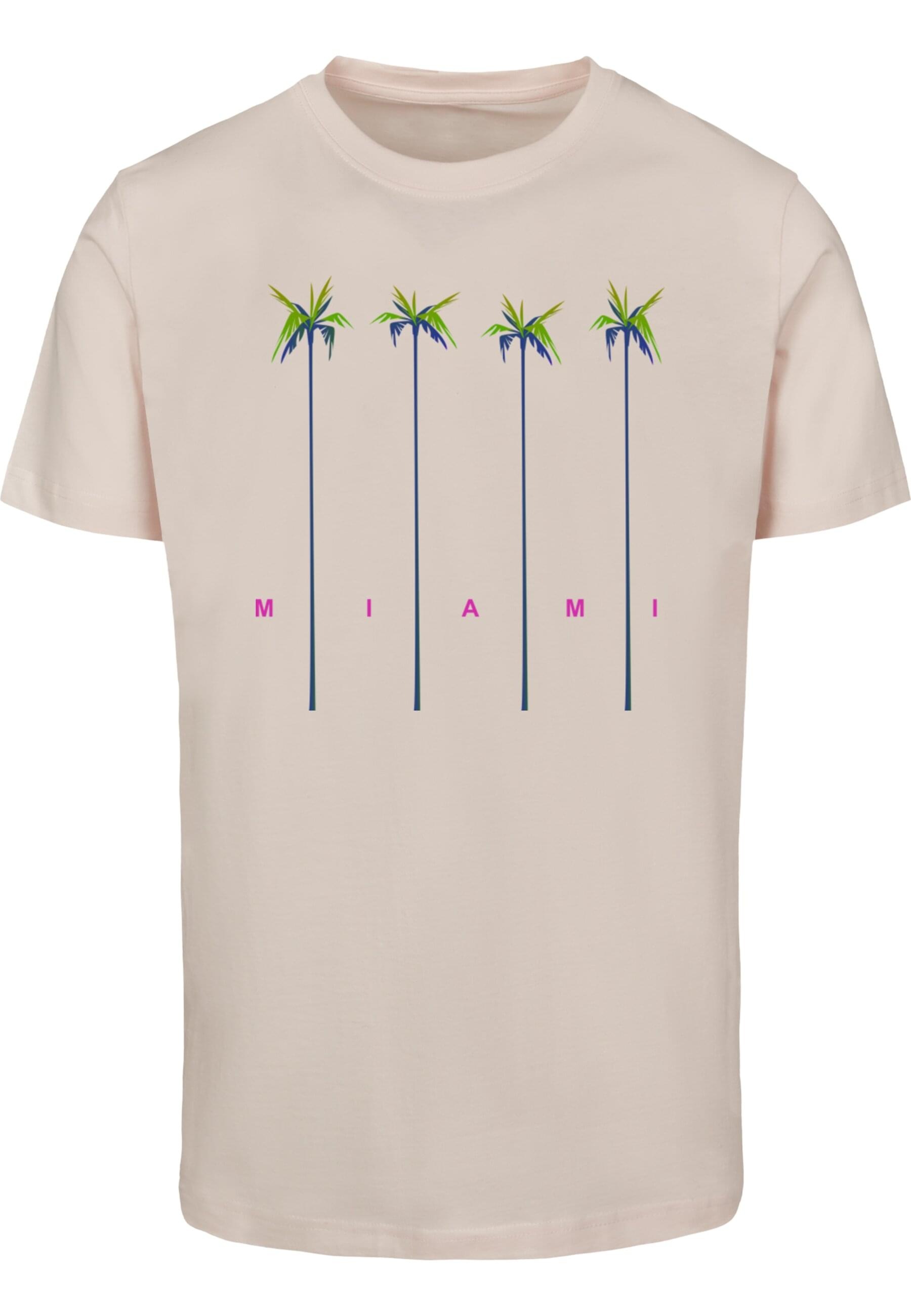 MisterTee T-Shirt "MisterTee Herren Miami Palms Tee" günstig online kaufen