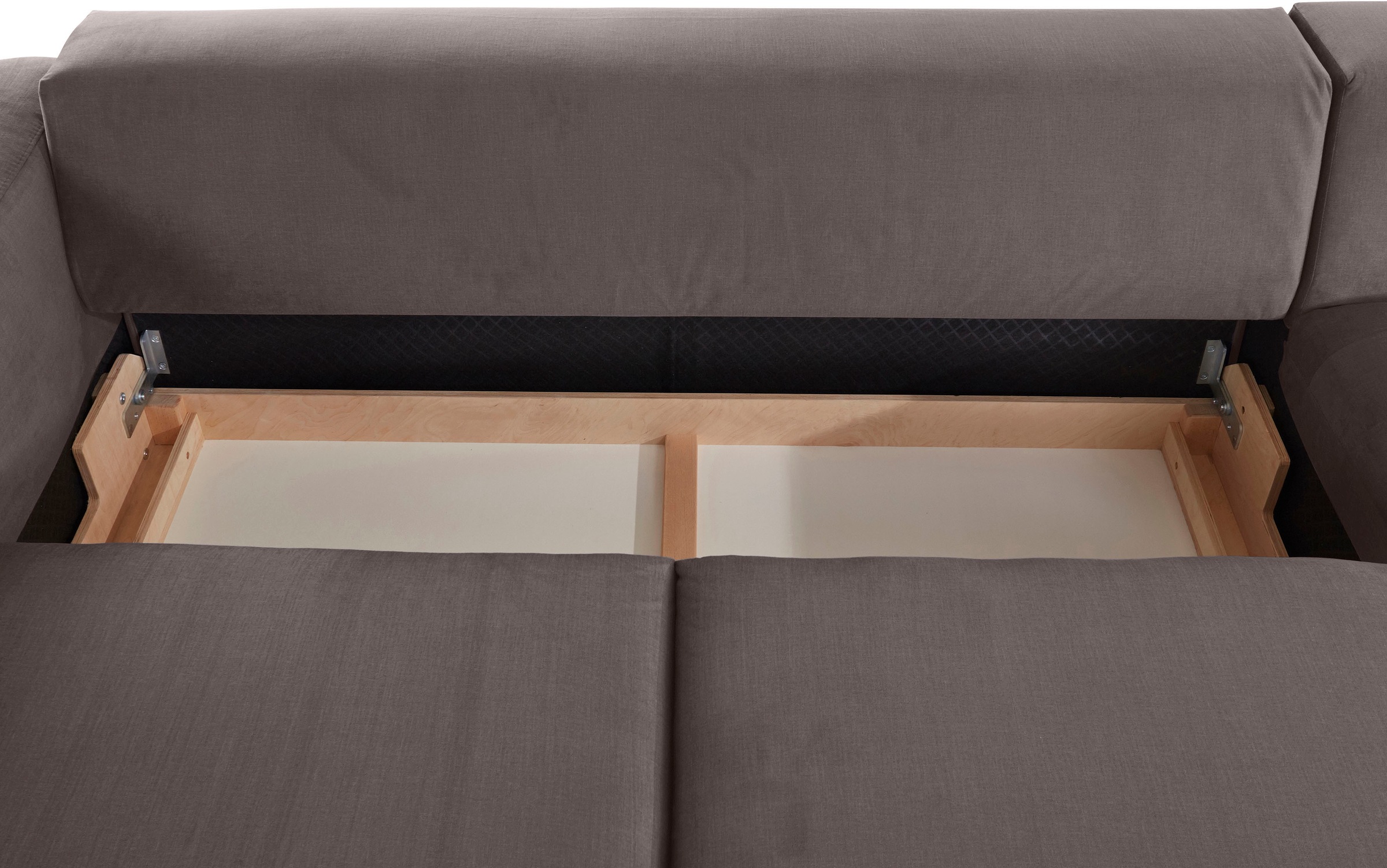 Places of Style Ecksofa »Bloomfield, bequem und elegant, OTTOs Choice, L-Form«, wahlweise mit Bettfunktion und Bettkasten