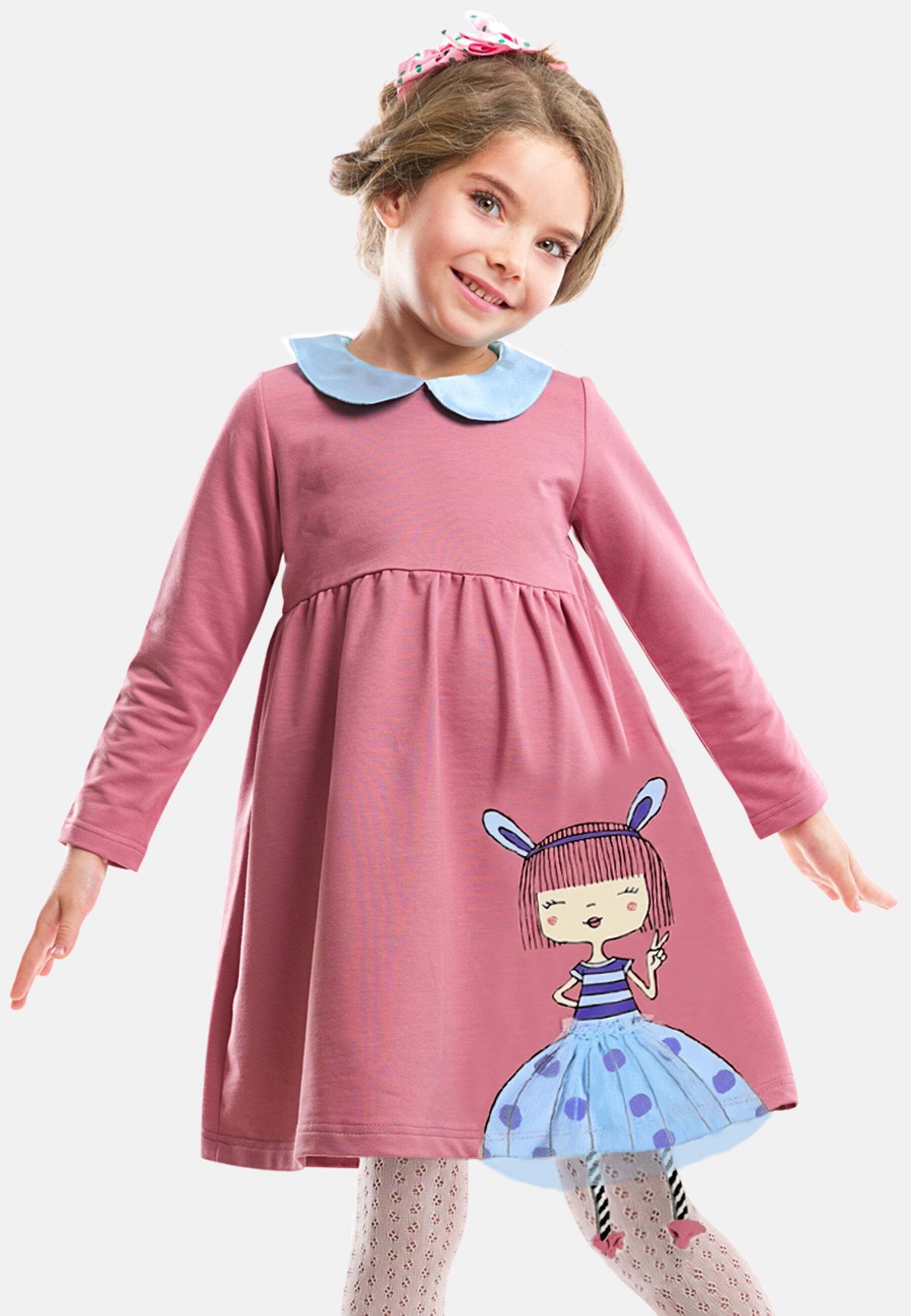 Denokids Suknelė »Hello Bunny« su Babykragen