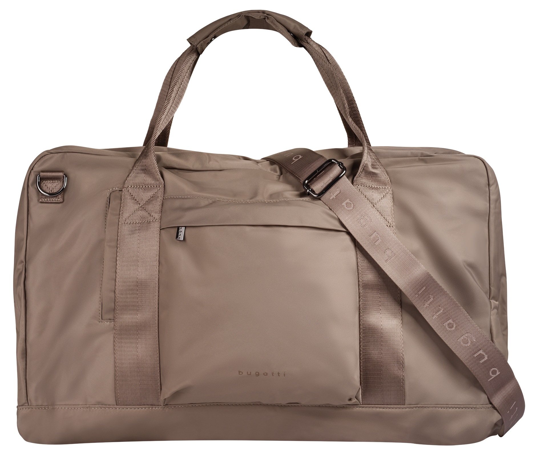 BUGATTI Reisetasche "ELIA"taupe, Kunstfaser, leicht glänzend, unifarben, Taschen