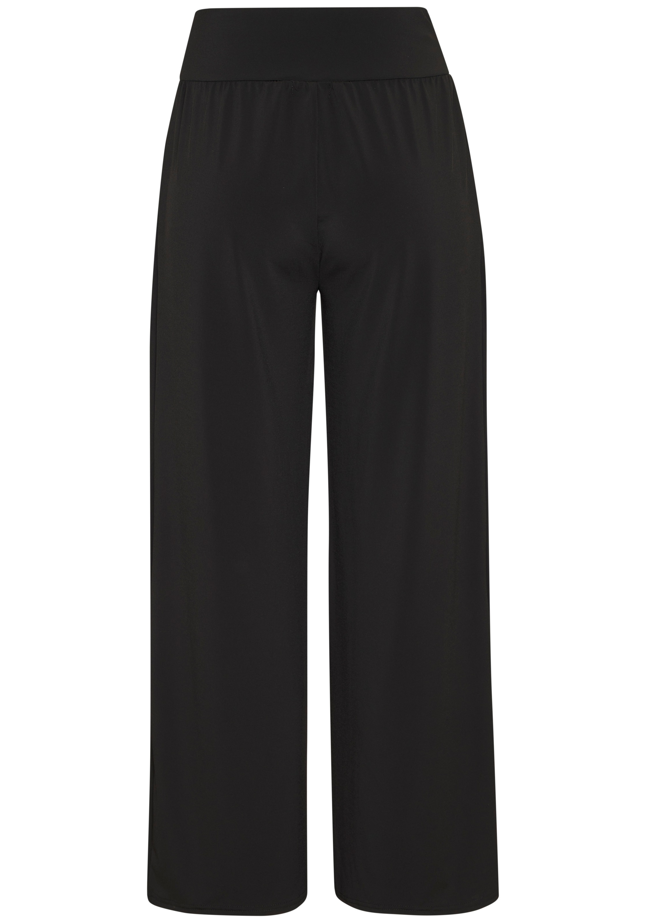 Buffalo Schlupfhose »mit weiter Beinform und Gürteldetail aus bügelfreier Ware«  Palazzohose aus Stretchware, elegante Jerseyhose,