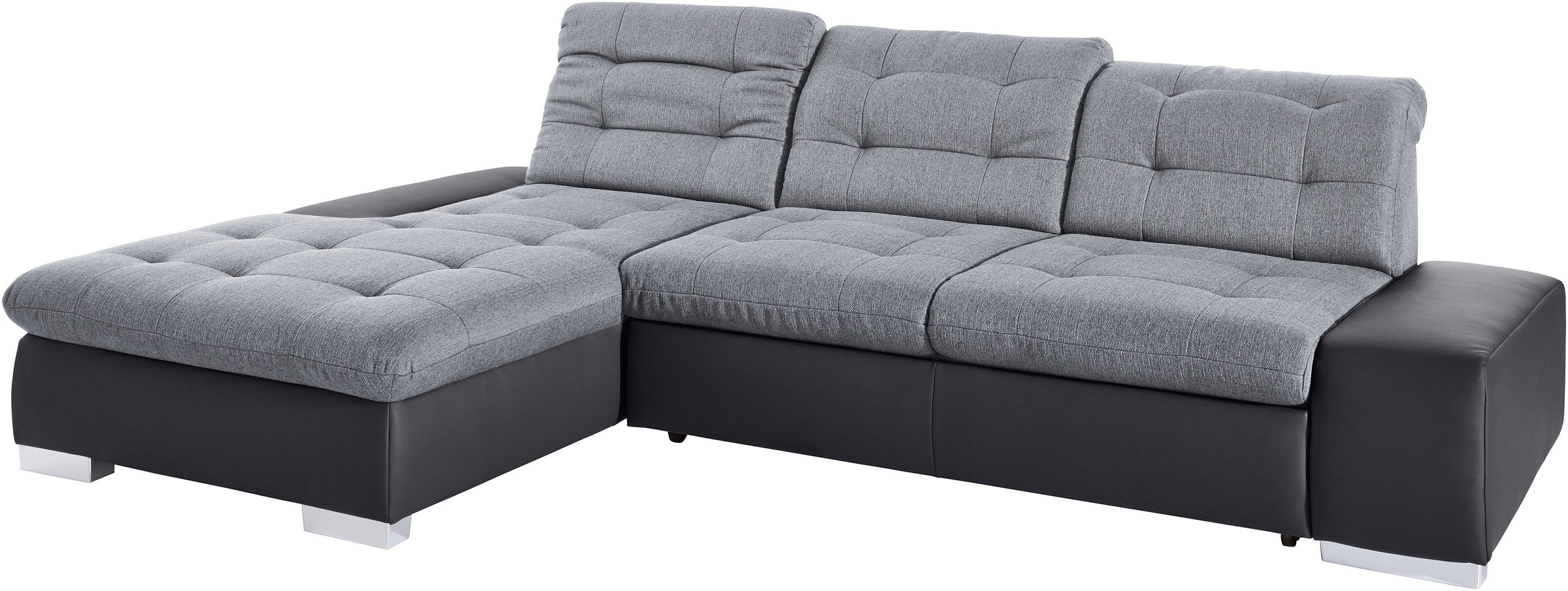 sit&more Ecksofa »Palomino L-Form«, wahlweise XL oder XXL und mit Bettfunktion