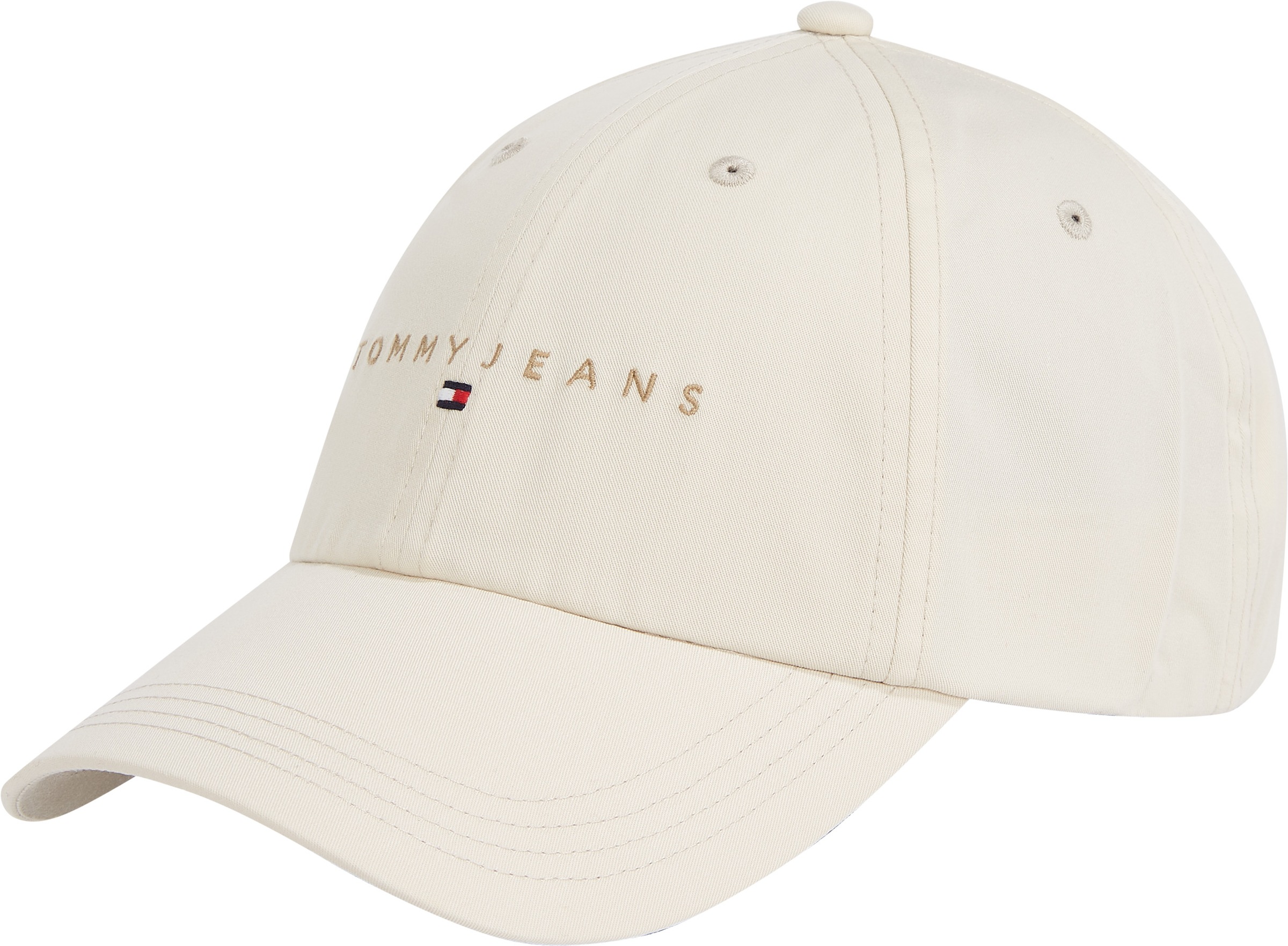 Tommy Jeans Baseball Cap "TJM LINEAR LOGO CAP", Klettverschluss, Logosticke günstig online kaufen