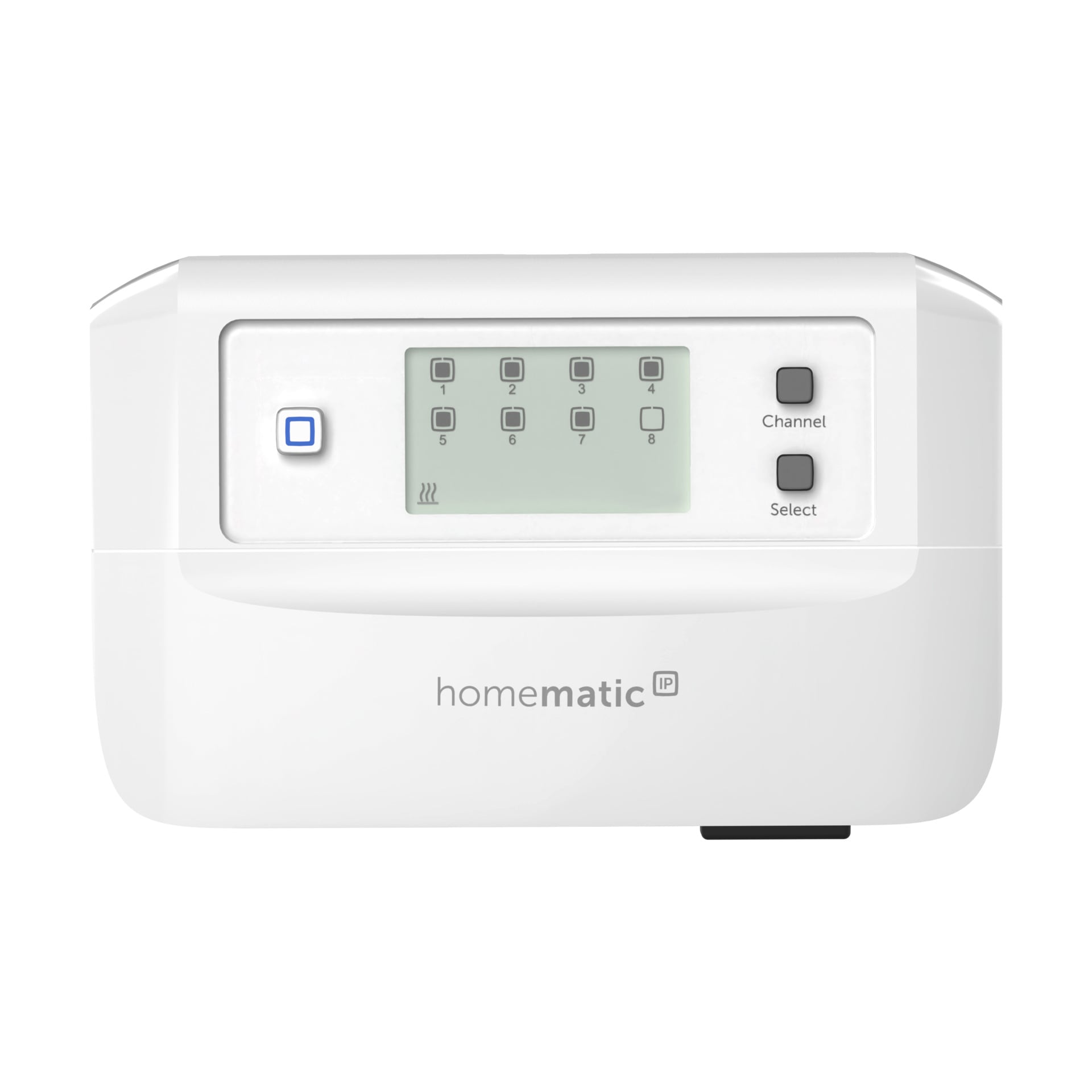 HOMEMATIC IP Smart-Home-Zubehör "Fußbodenheizungscontroller - 8 Kanäle, motorisch", B:14cm H:7,3cm T:18,4cmweiß, Smart-Home-Stationen
