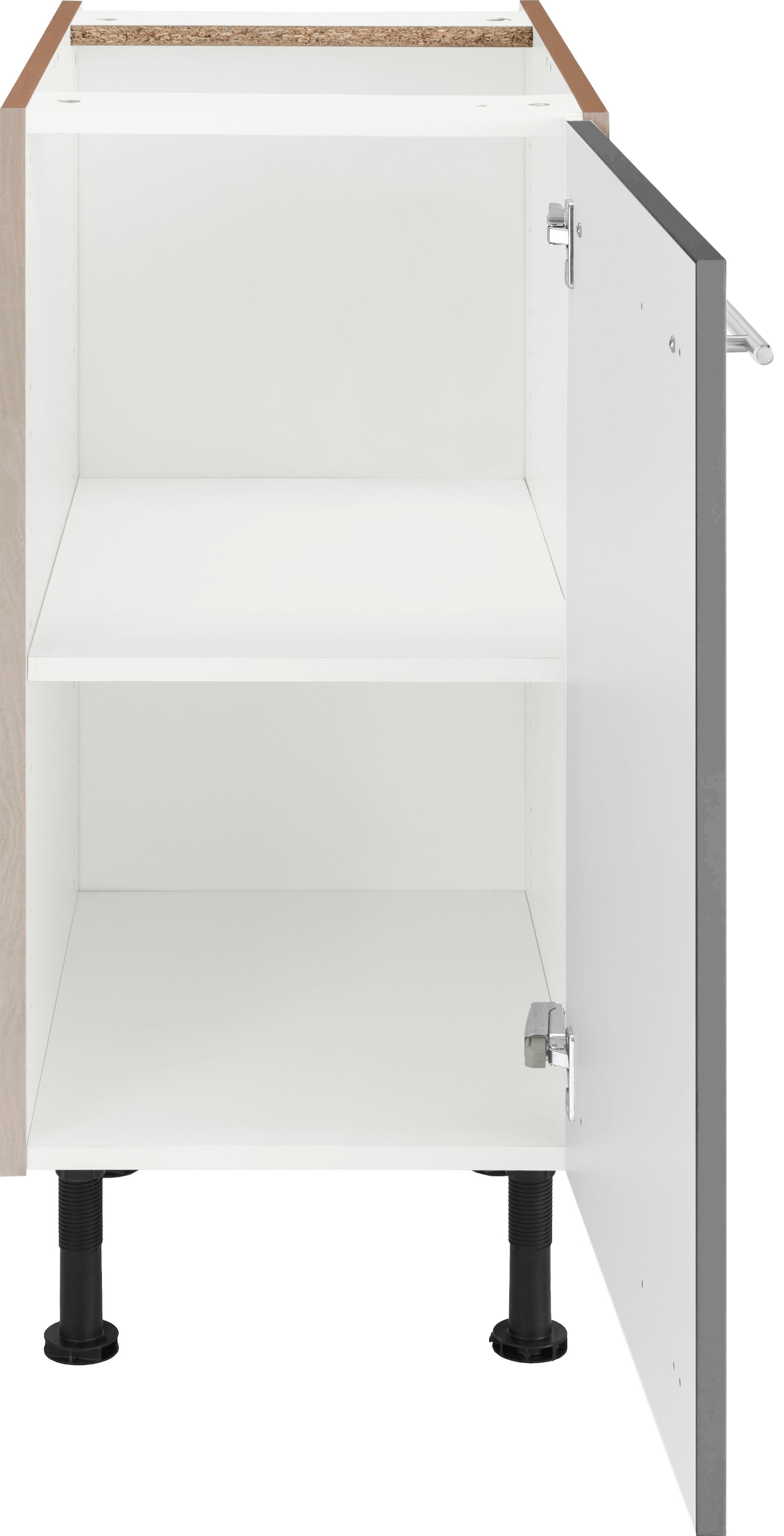OPTIFIT Unterschrank »Bern«, 30 cm breit, mit 1 Tür mit höhenverstellbaren  Füßen, mit Metallgriff | BAUR