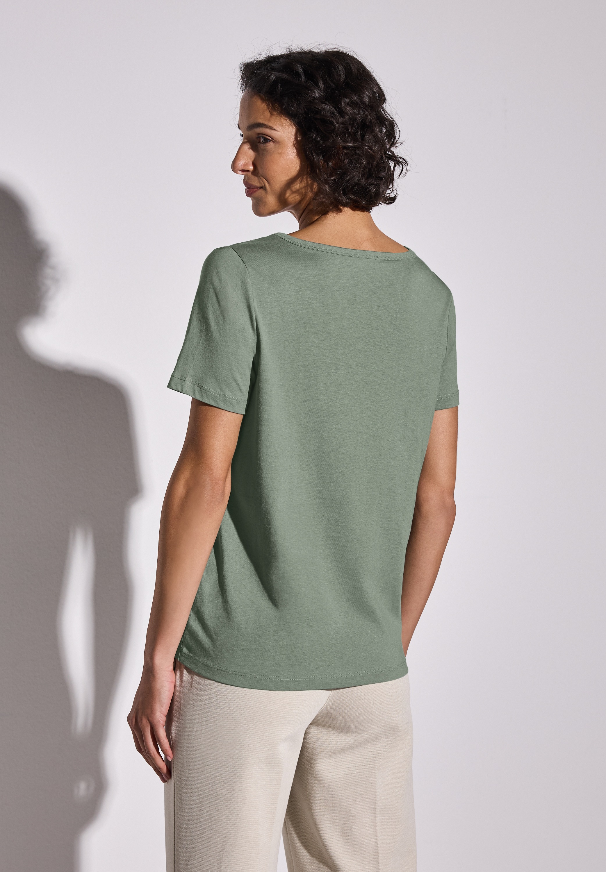 STREET ONE T-Shirt, mit Schriftzug