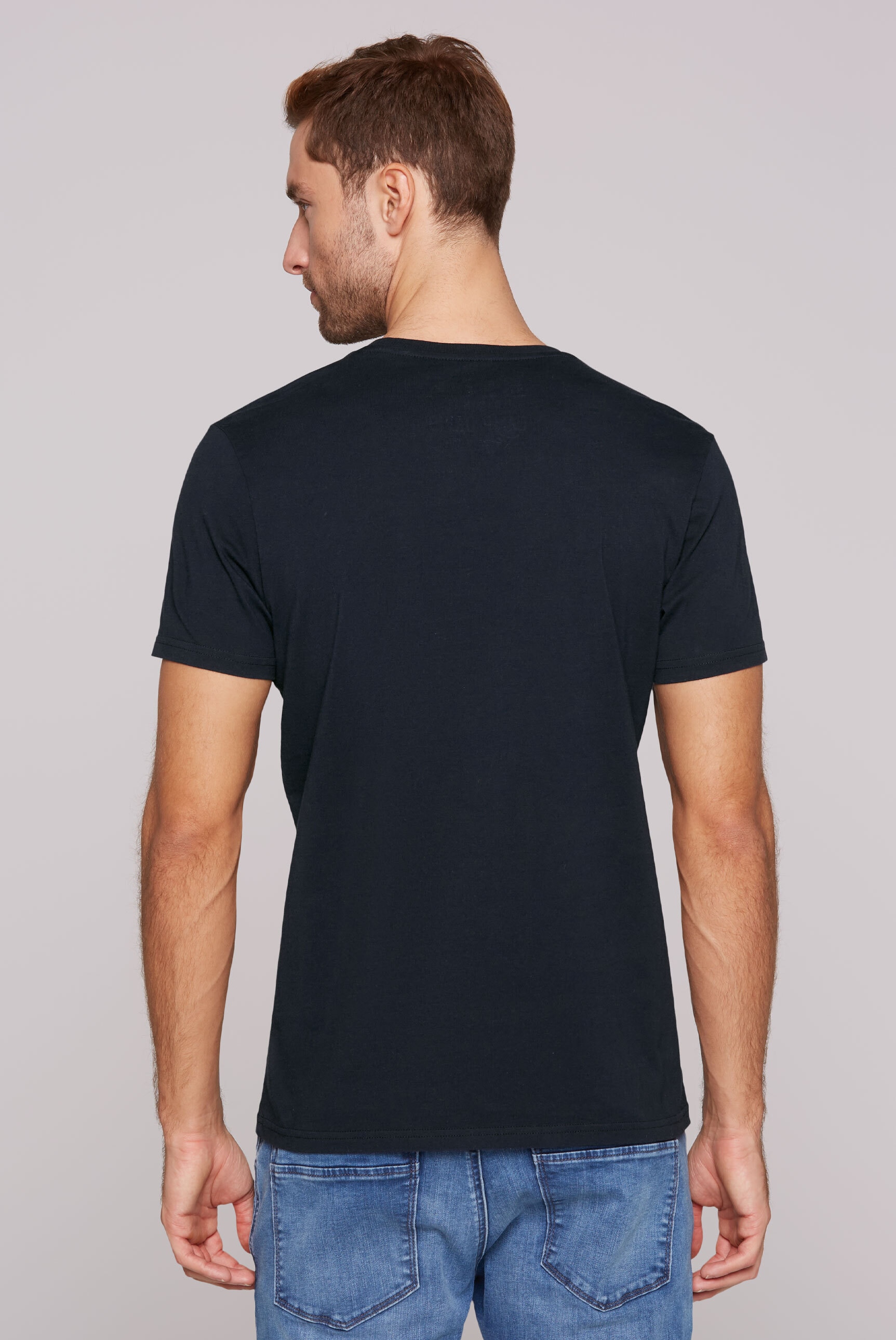 CAMP DAVID Rundhalsshirt, mit Baumwolle