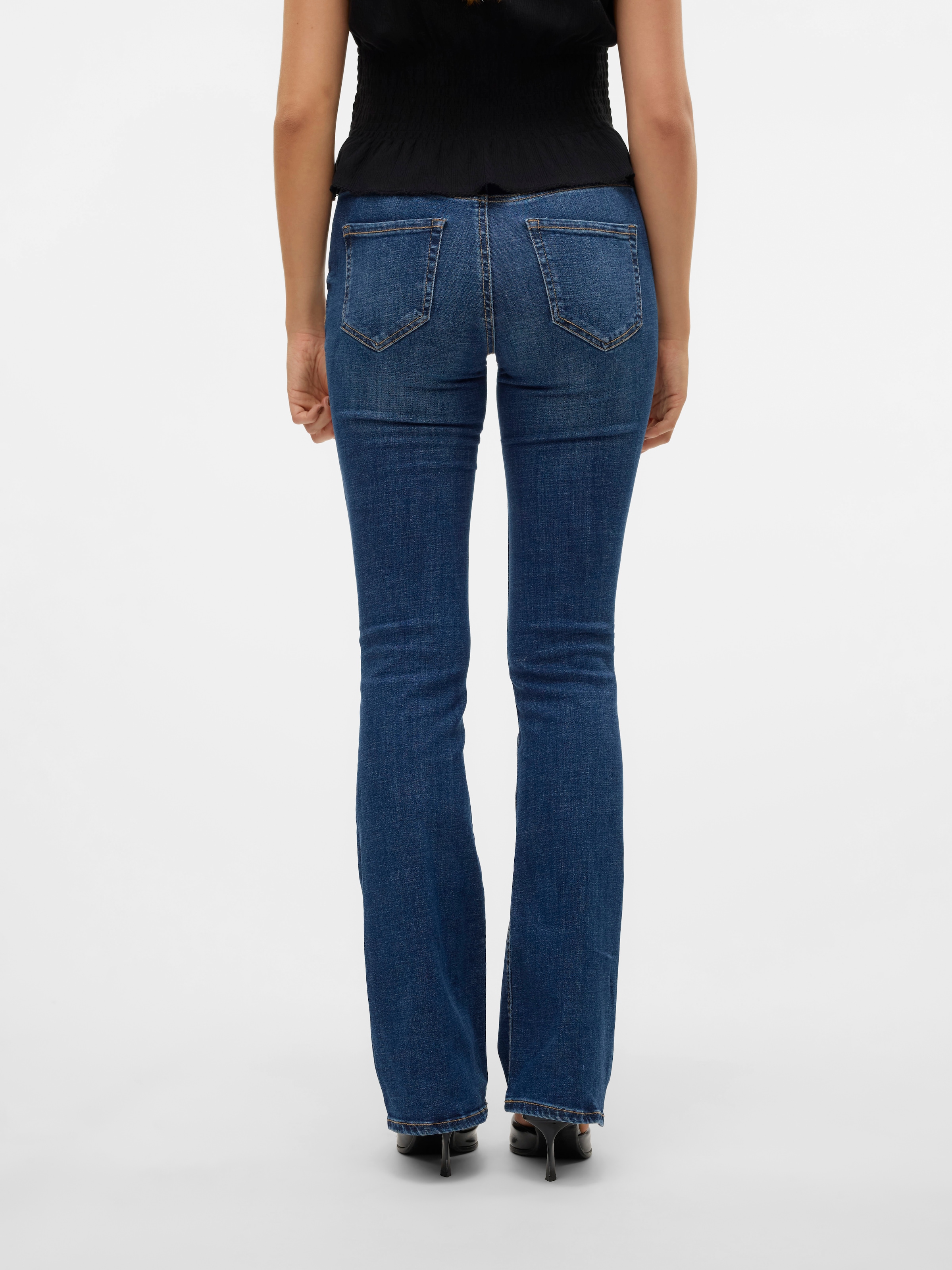 Vero Moda Bootcut-Jeans »VMFLASH MR FLARED JEANS LI3110 GA NOOS«
