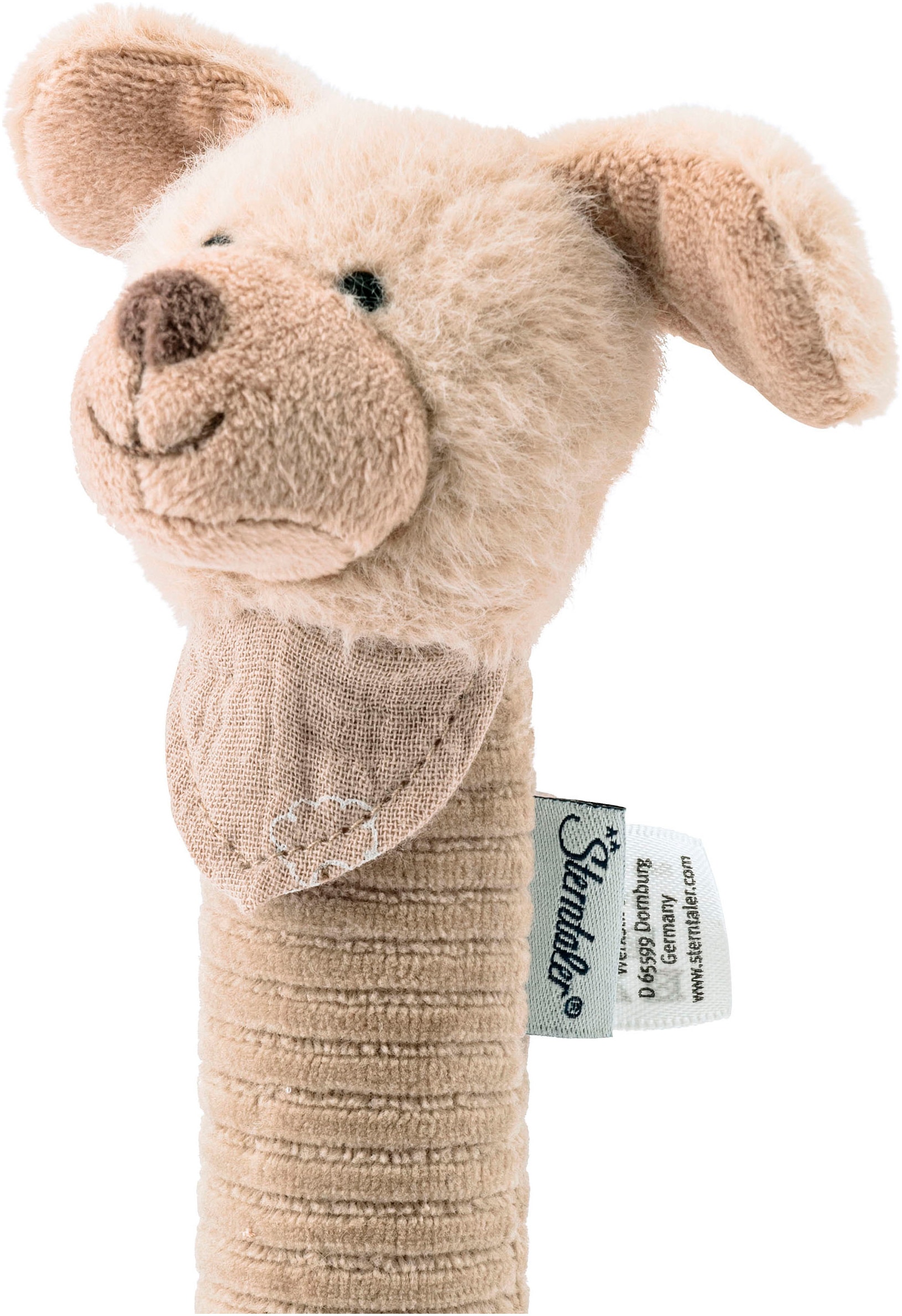 Sterntaler® Greifspielzeug »Hund Lucky«, mit Quietsche
