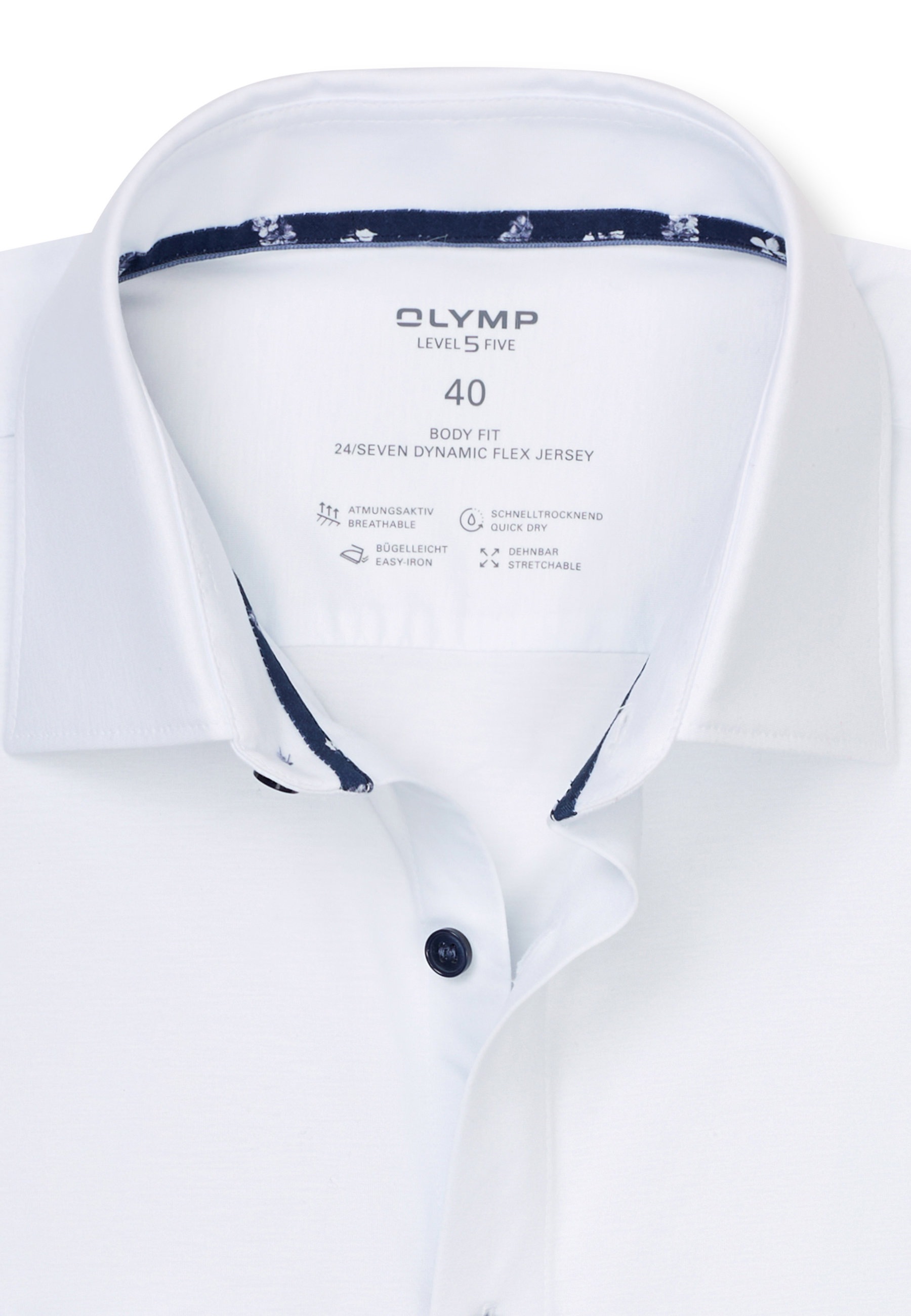 OLYMP Businesshemd »OLYMP Level Five 24/Seven, body fit, New York Kent«