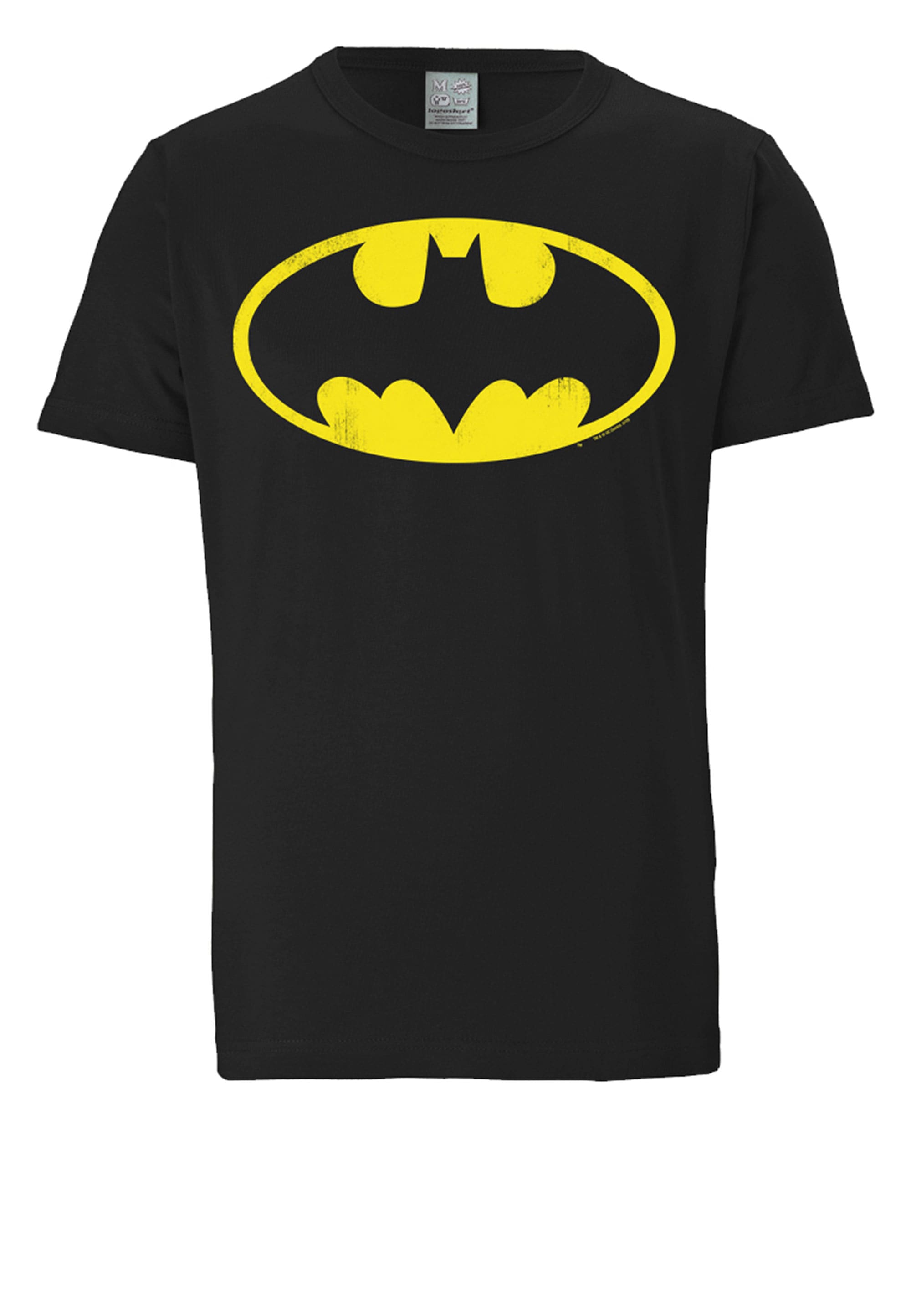 LOGOSHIRT T-Shirt »DC Comics - Batman Logo«, mit lizenziertem Print