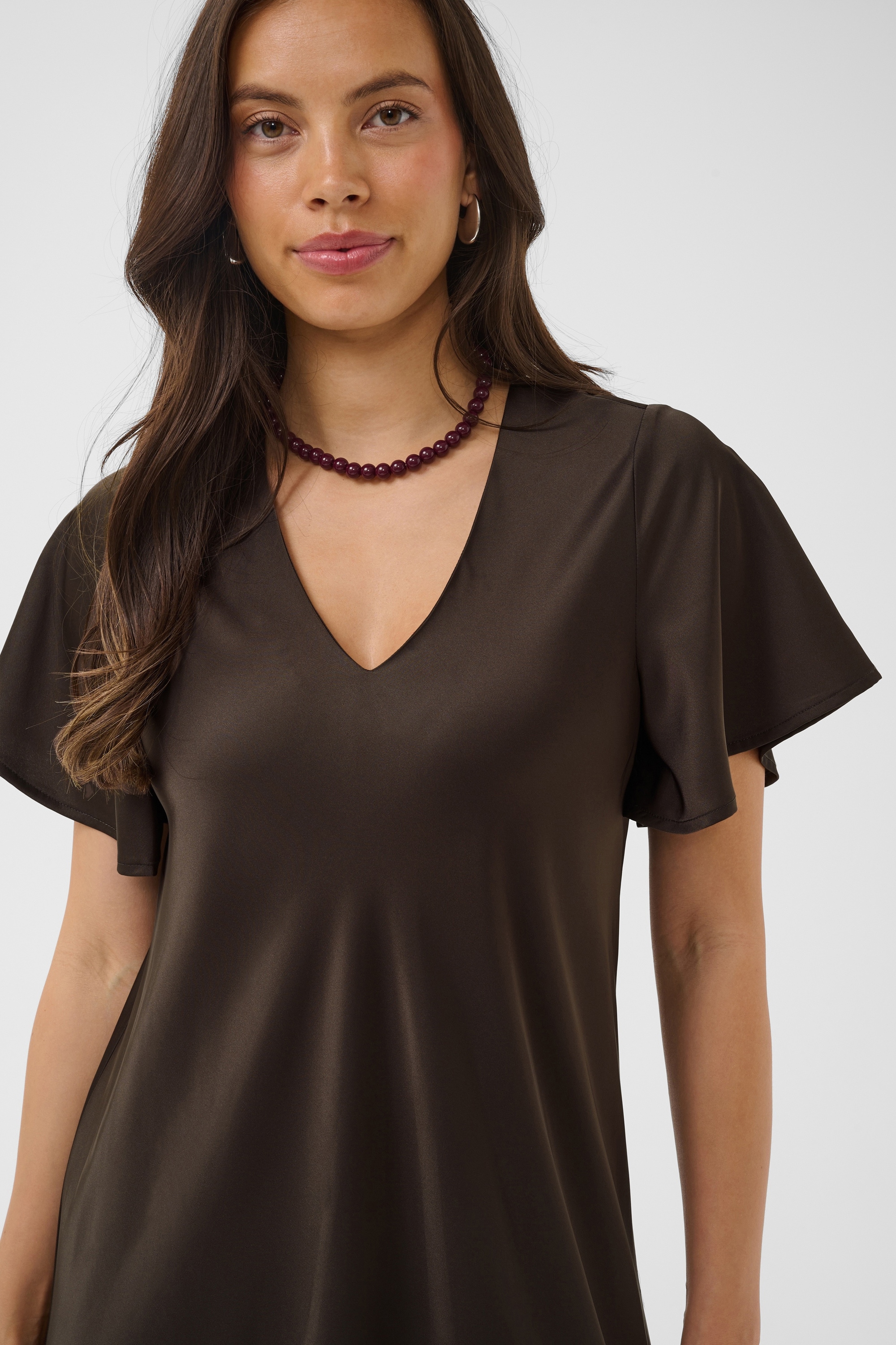 Saint Tropez Midikleid »Damen Kleid LodisaSZ«