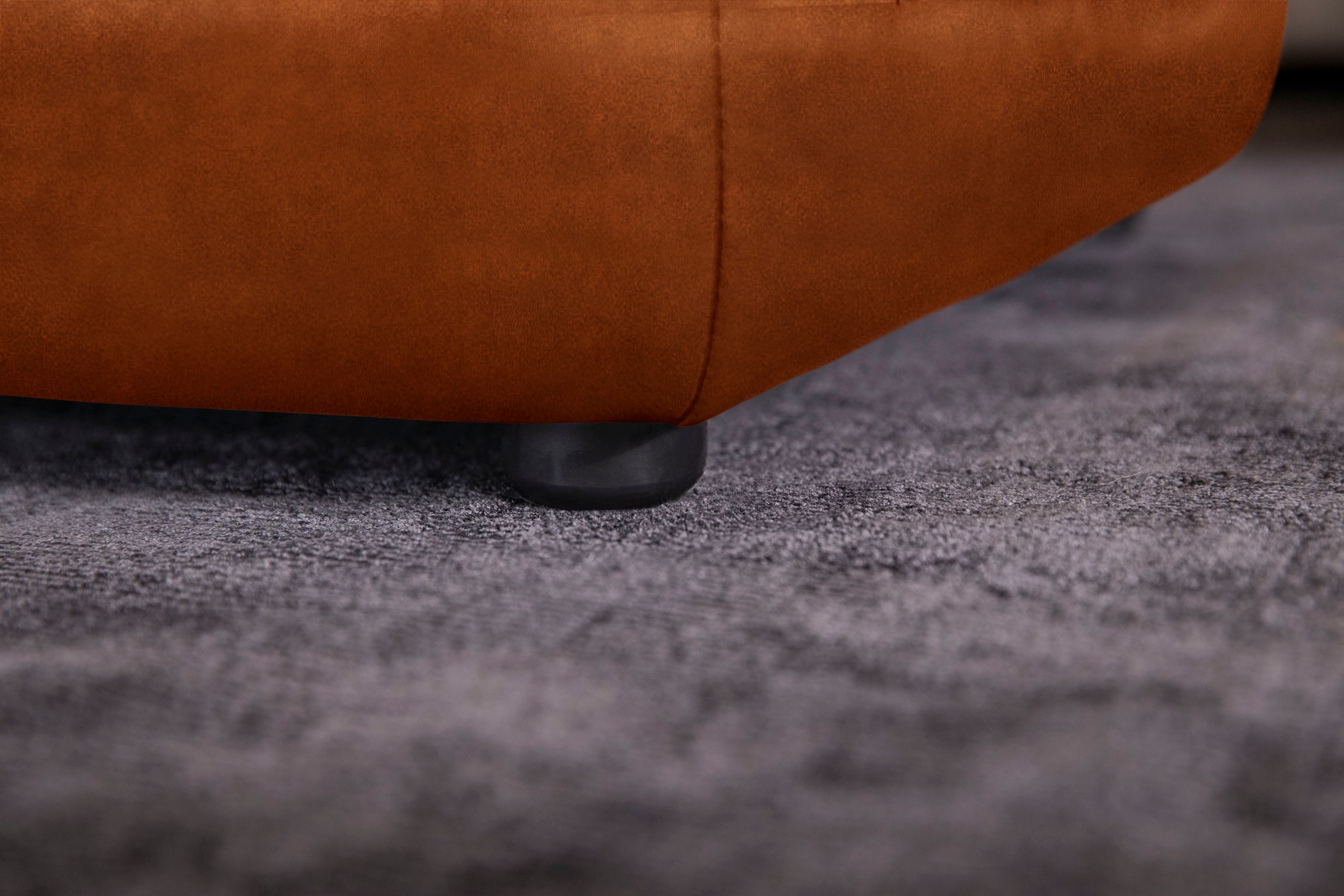 W.SCHILLIG Ecksofa »around-the-block«, (Spar-Set), inklusive Hocker, mit eleganter Biese, mit Federkern