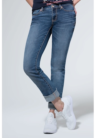 SOCCX Regular-fit-Jeans, mit Turn-Up Saum kaufen