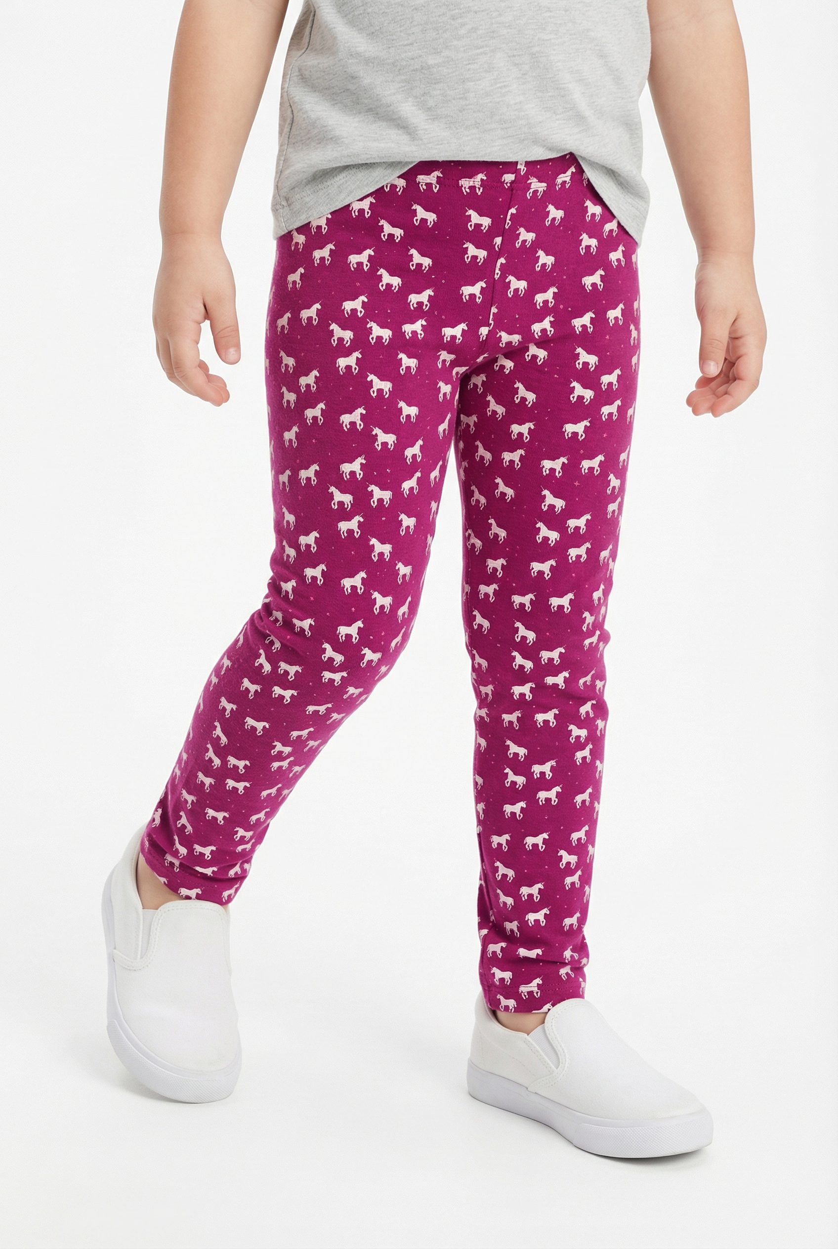happy girls Sweatleggings im tollen Einhorn-Alloverprint