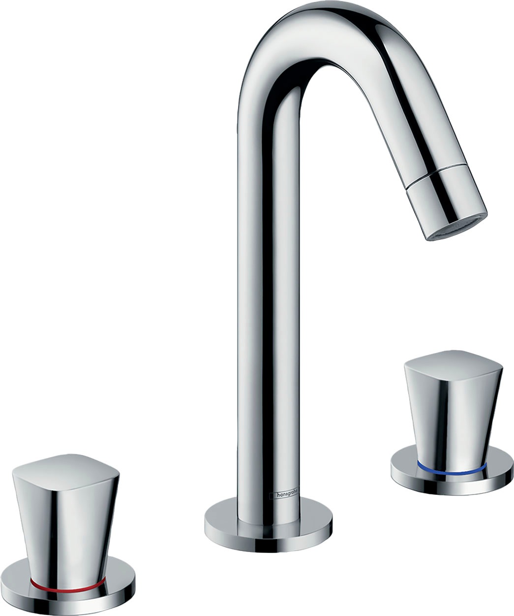 hansgrohe Waschtischarmatur »Logis« 3-Loch 15cm ...