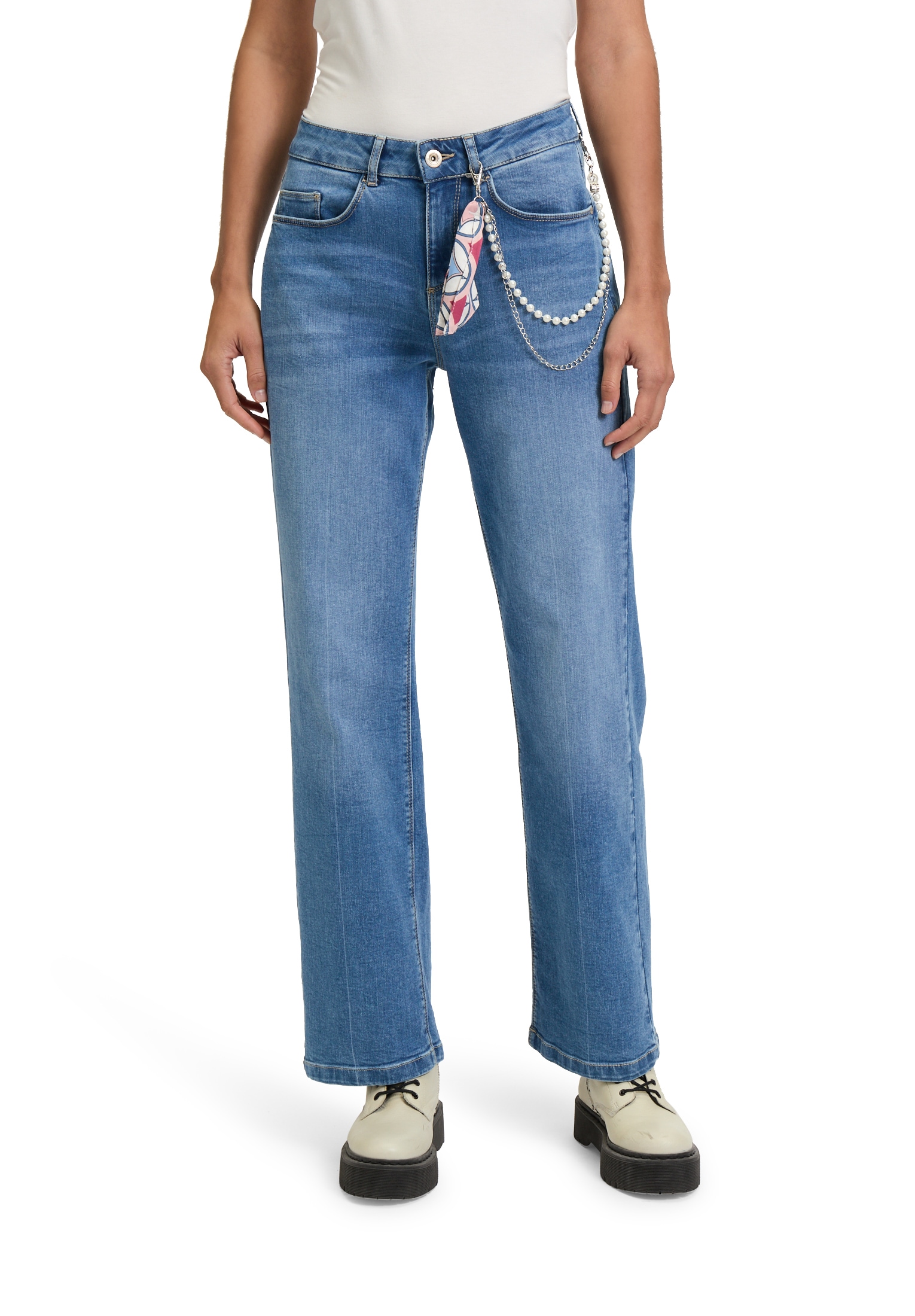 Slim-fit-Jeans »Cartoon Jeans mit Waschung«