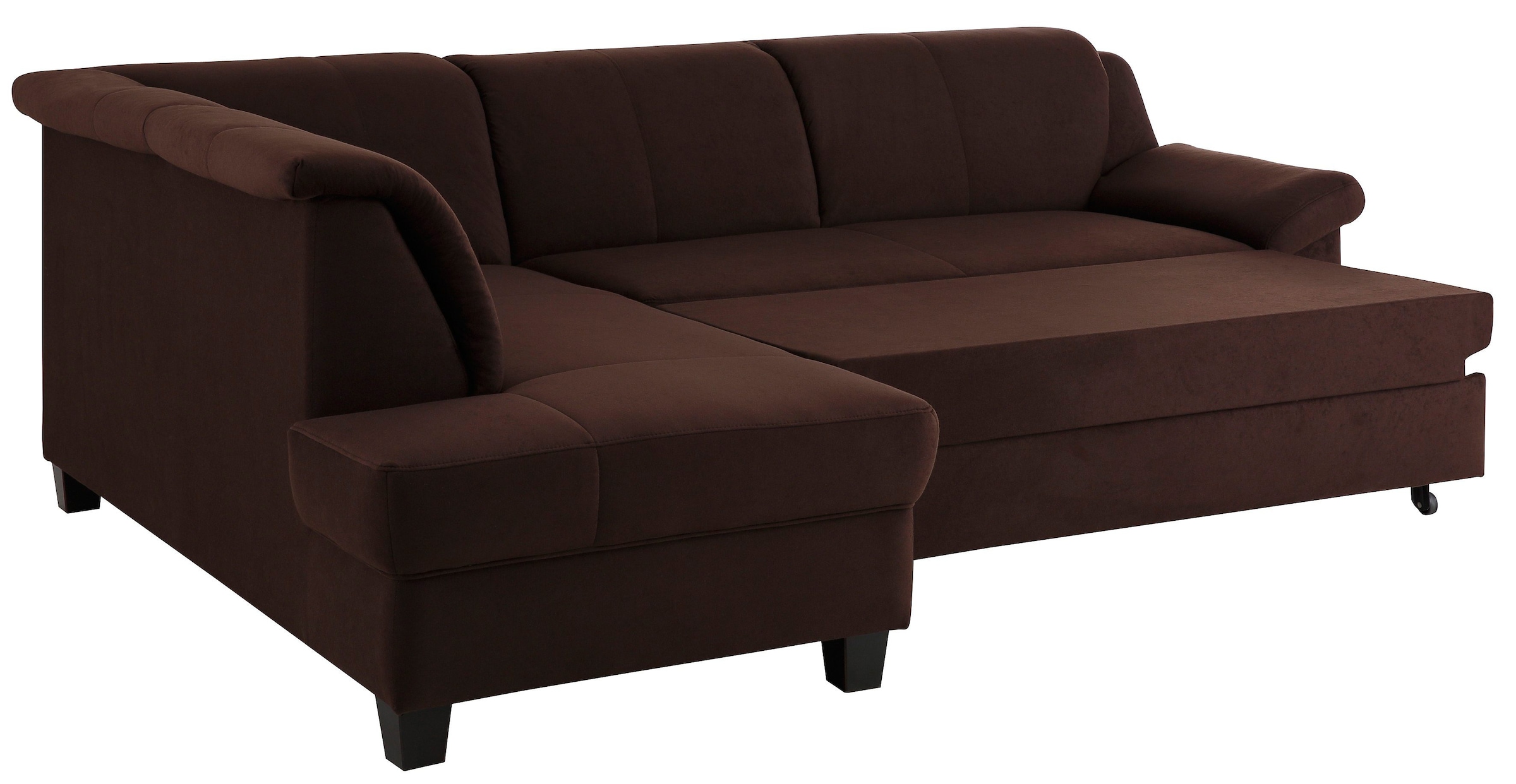 Home affaire Ecksofa »Yesterday Sitzbelastung 140 kg, L-Form«, wahlweise mit Bettfunktion, auch in Cord