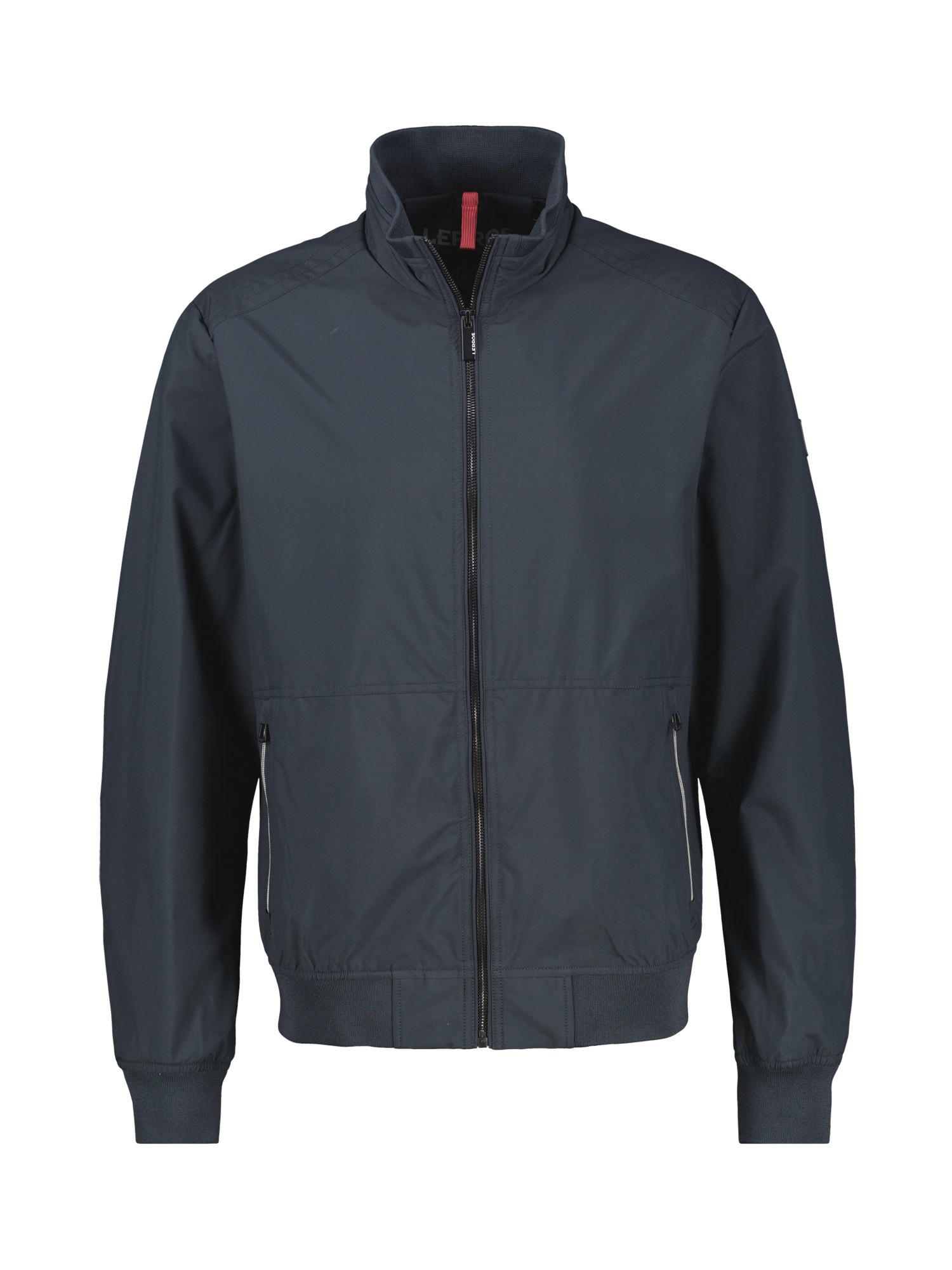 Blouson LERROS "Blouson leicht gefüttert in GROSSEN GRÖSSEN", Herren, Gr. 4XL, blau night, 100% Polyester, Jacken Blouson, Herren Blouson in Übergröße, Wasser- und windabweisend, Atmungsaktiv