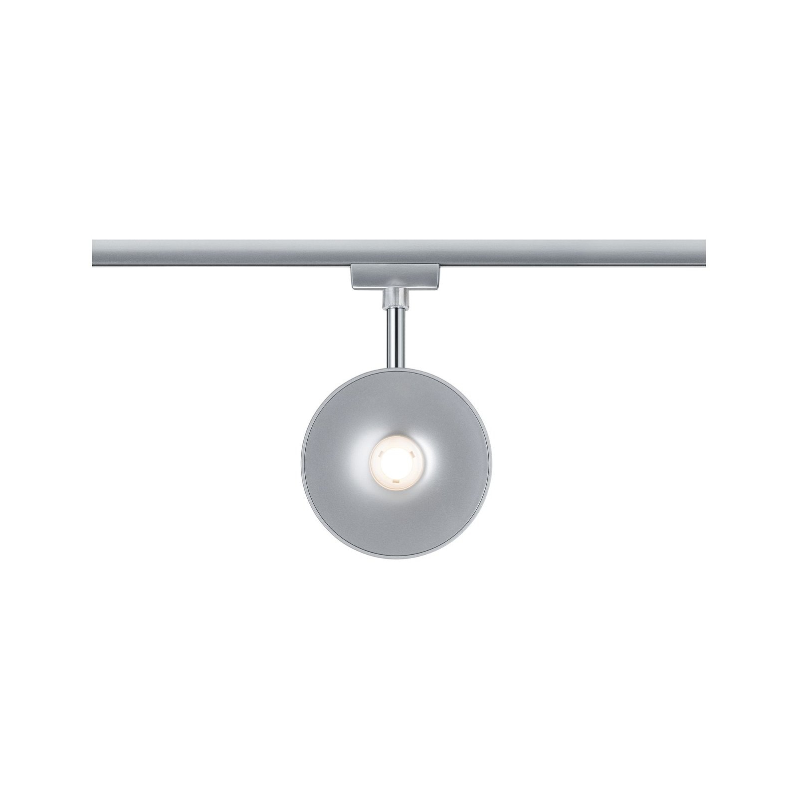 Paulmann Schienensystem-Leuchten »URail Schienenspot Sphere 493lm 7W 2700K 230V Chrom matt, Chrom«, Einzelspot, dimmbar