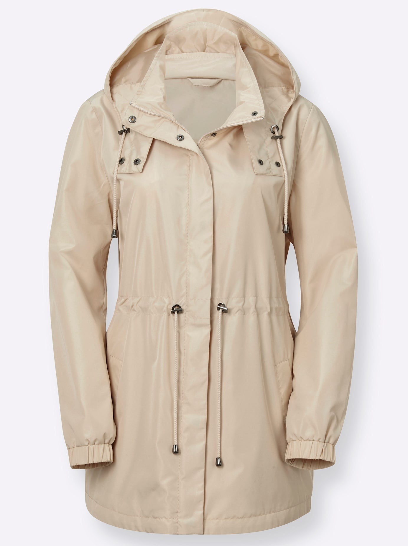 Thumbnail - Classic Basics Langjacke mit Kapuze