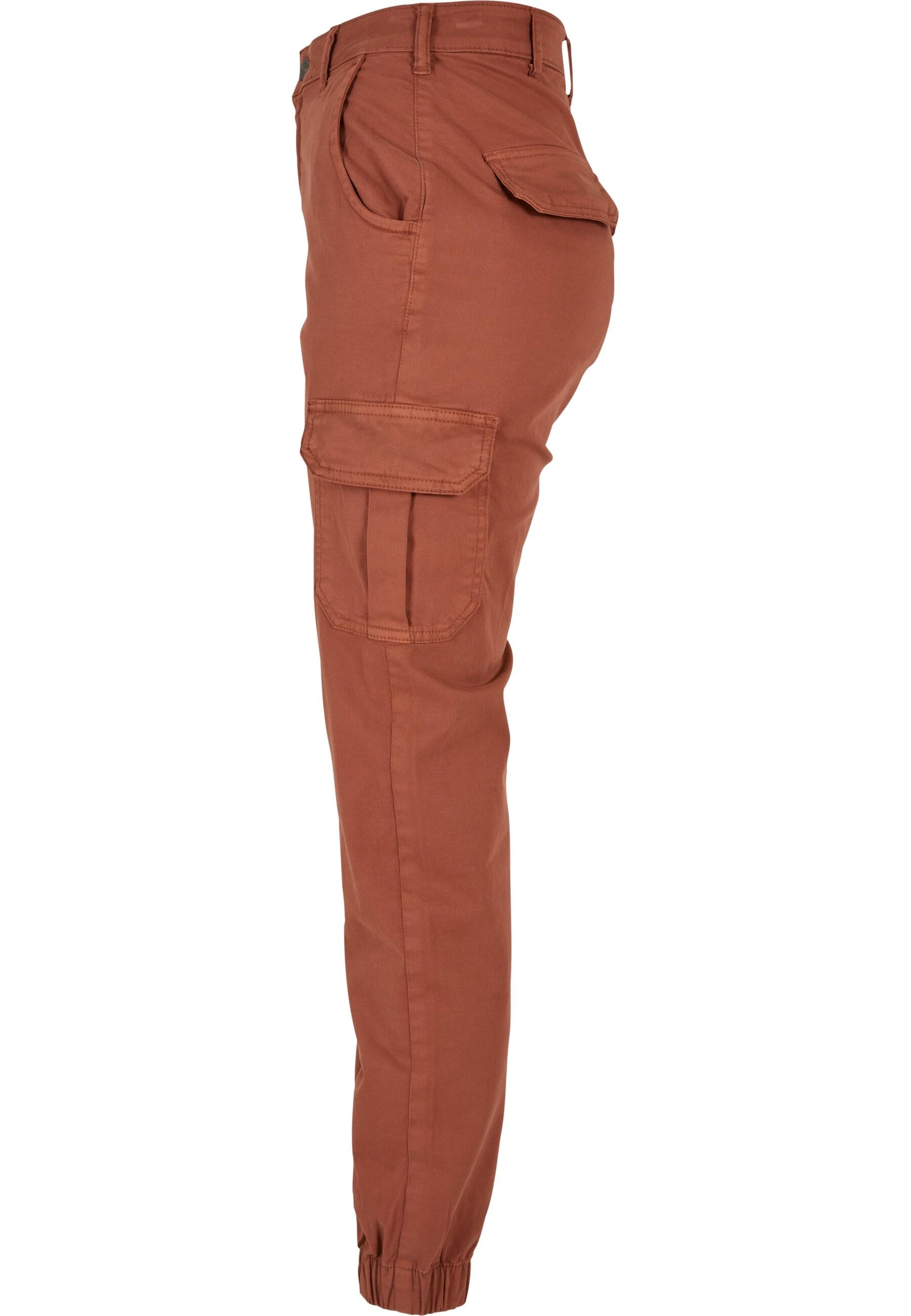 URBAN CLASSICS Cargohose »Urban Classics Damen Ladies High Waist Cargo Pants«, (1 tlg.)