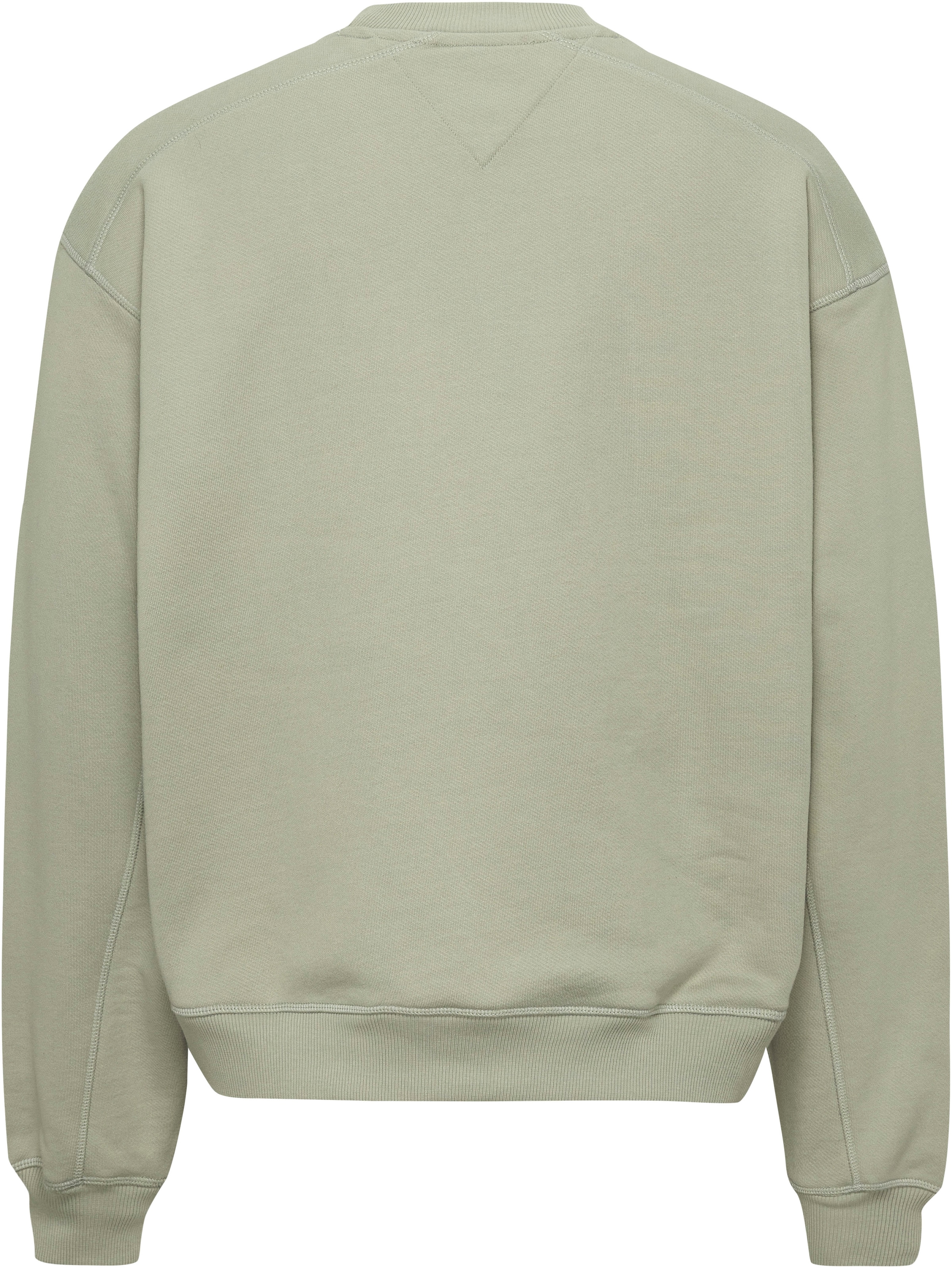 Tommy Jeans Sweater "TJM BOXY NEW CLASSICS CREW EXT", mit Print auf der Bru günstig online kaufen