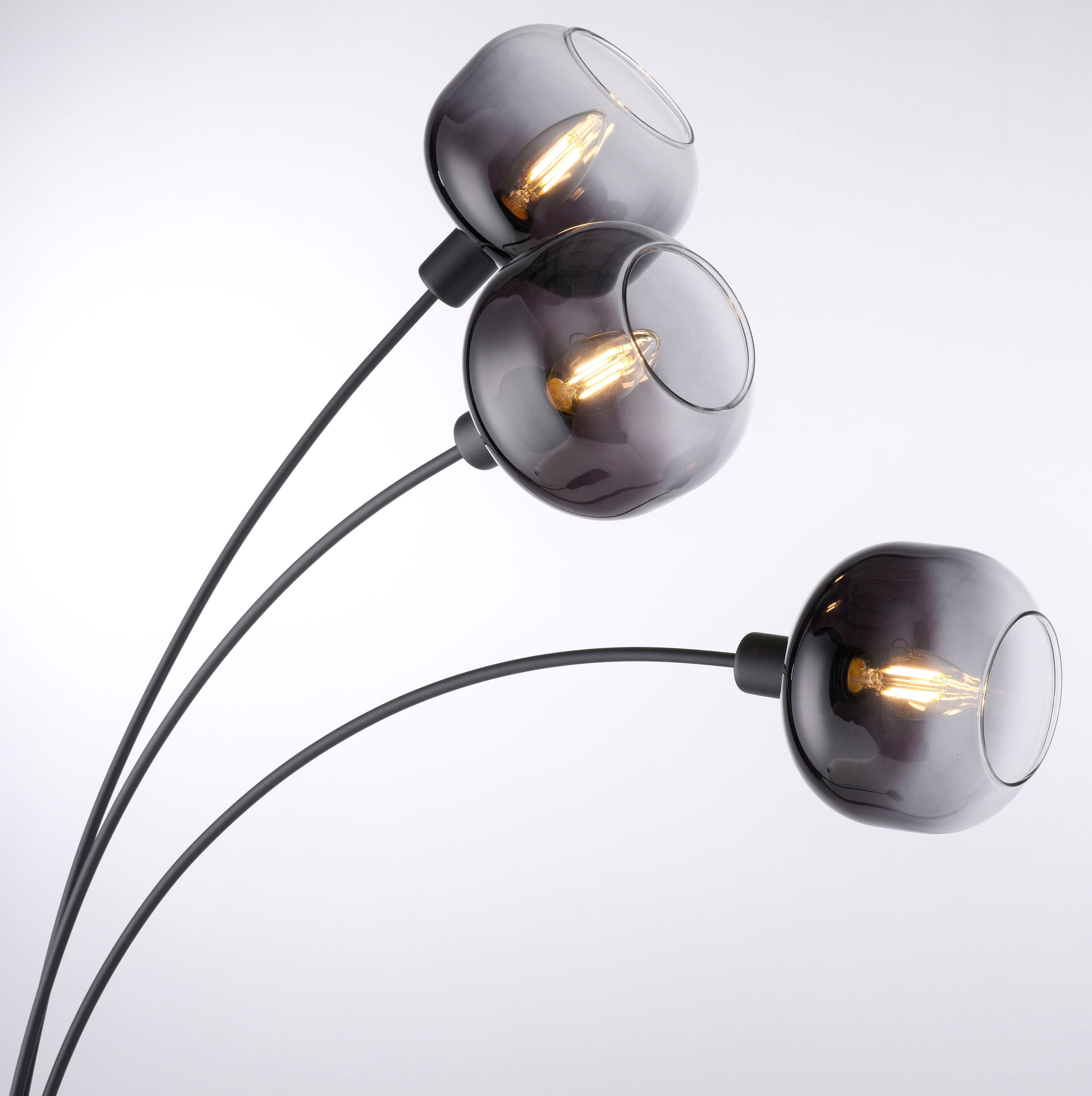 JUST LIGHT Stehlampe »ZEA«, 3 flammig, Leuchtmittel E14 | ohne Leuchtmittel, ExklusiveE14