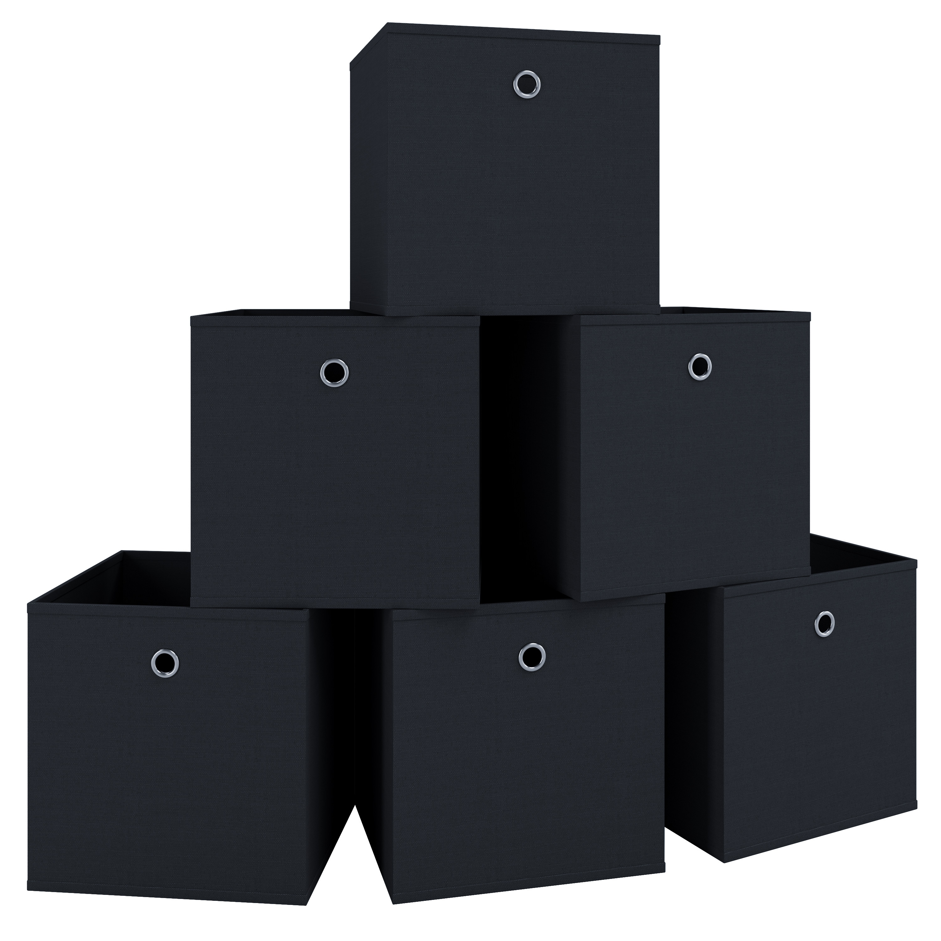 VCM Faltbox "6er Set Faltbox Klappbox Aufbewahrungsbox Boxas"
