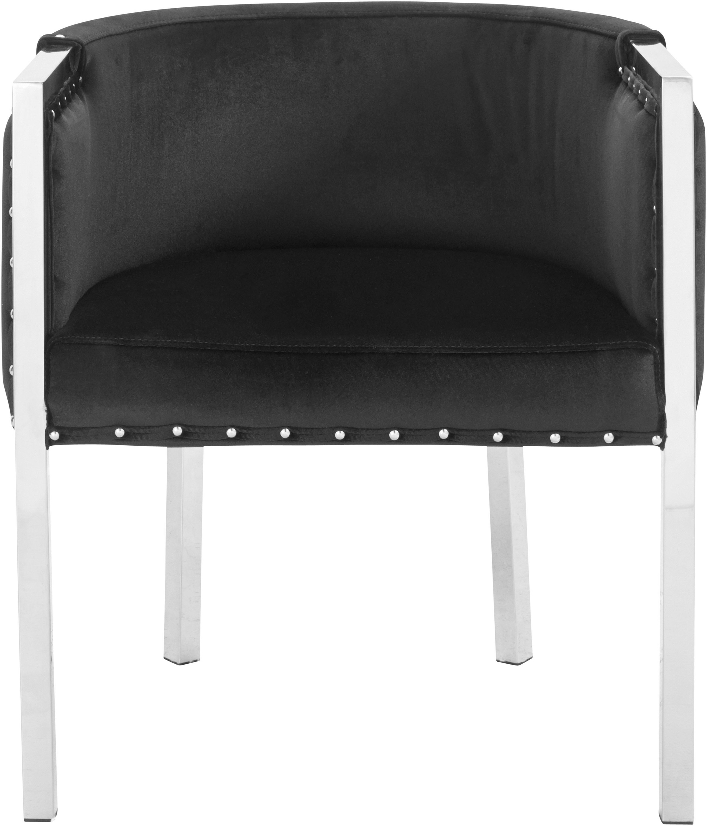 Leonique Stuhl "Aspen" () Stuhl "Aspen", Polsterstuhl, Ziernägel, verchromt günstig online kaufen