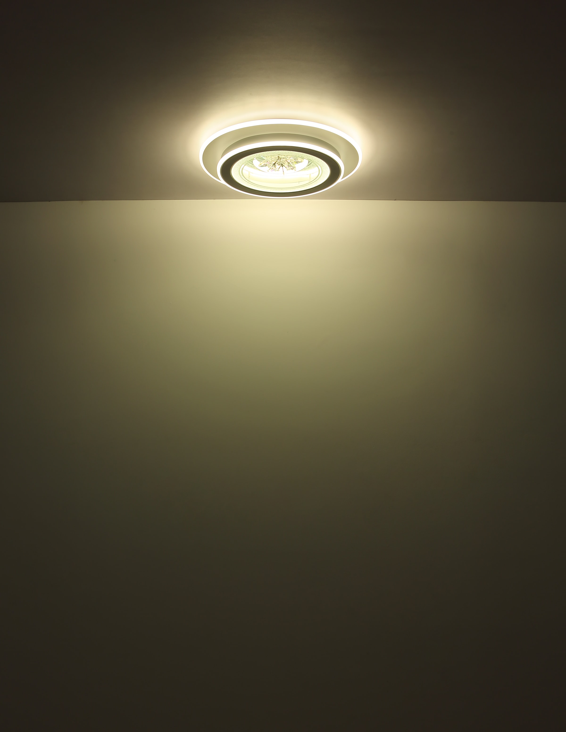 GLOBO LIGHTING LED Deckenleuchte »BLUMA«, Leuchtmittel LED-Modul | LED fest integriert, Deckenlampe/rund/Wohnzimmer/Schlafzimmer/elegant