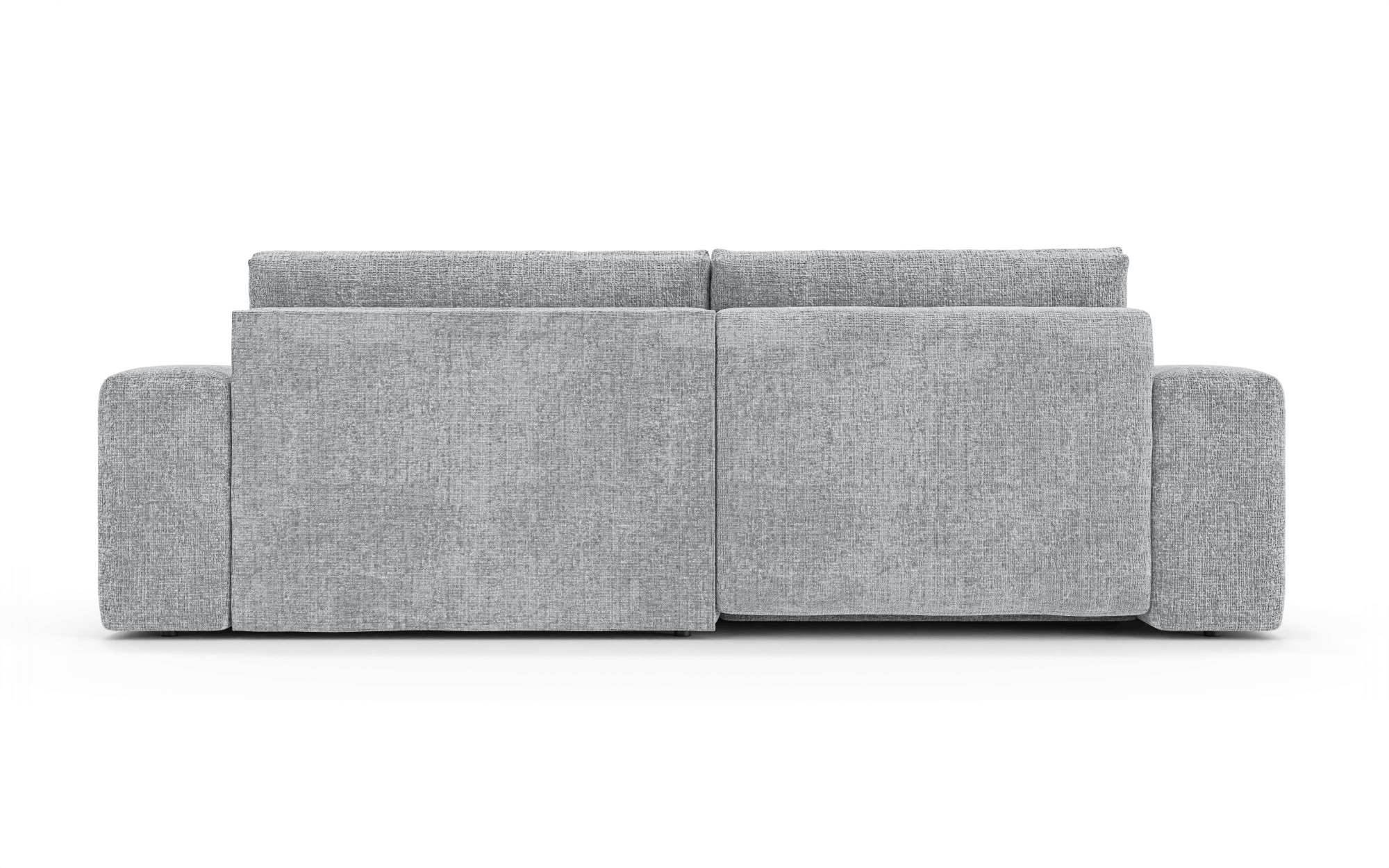 OTTO home Ecksofa »MATTS Schlafsofa mit Bettkasten, Maße B/T/H: 265/159/89 cm«, L-Form mit Recamiere rechts oder links, hoher Sitzkomfort