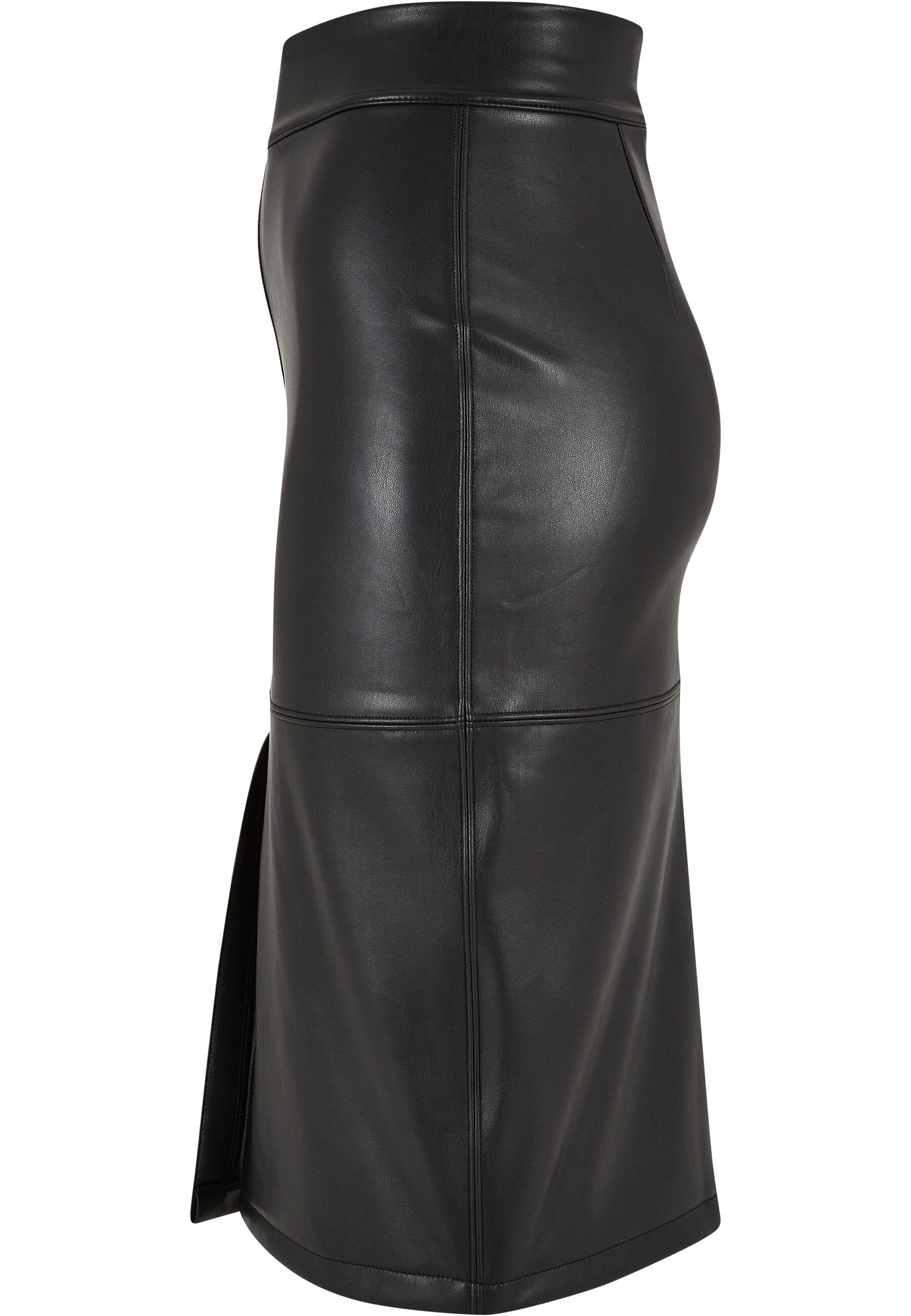 Thumbnail - URBAN CLASSICS Sommerrock "Urban Classics Damen Ladies Synthetic Leather Pencil Skirt" 1 Stk.