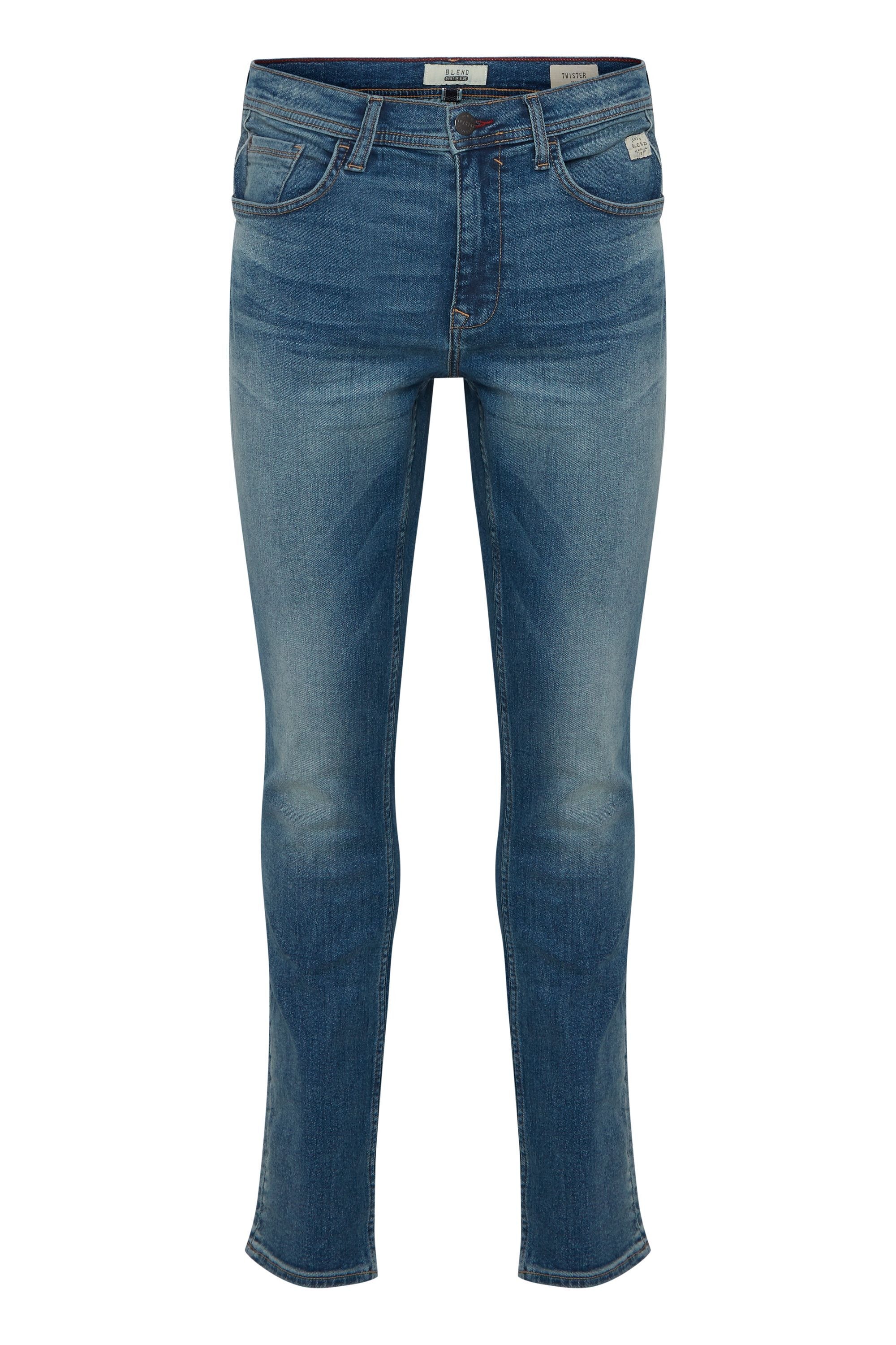 Blend 5-Pocket-Hose "BHTwister" Stilvolle Regular-Fit-Jeans günstig online kaufen