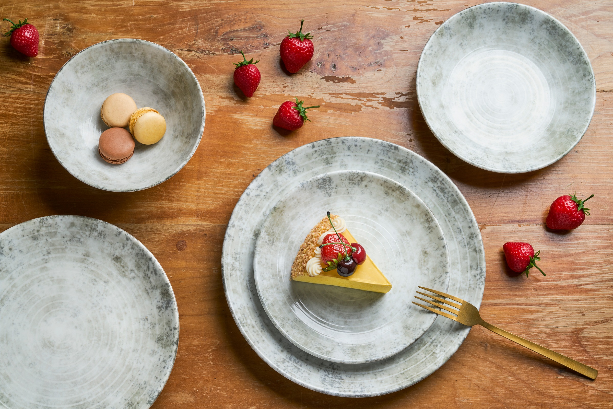 Thumbnail - van Well Brotteller "Korfu, Teller 17 cm, 6 Stück" mit Digitaldruck, spülmaschinen- und mikrowellengeeignet