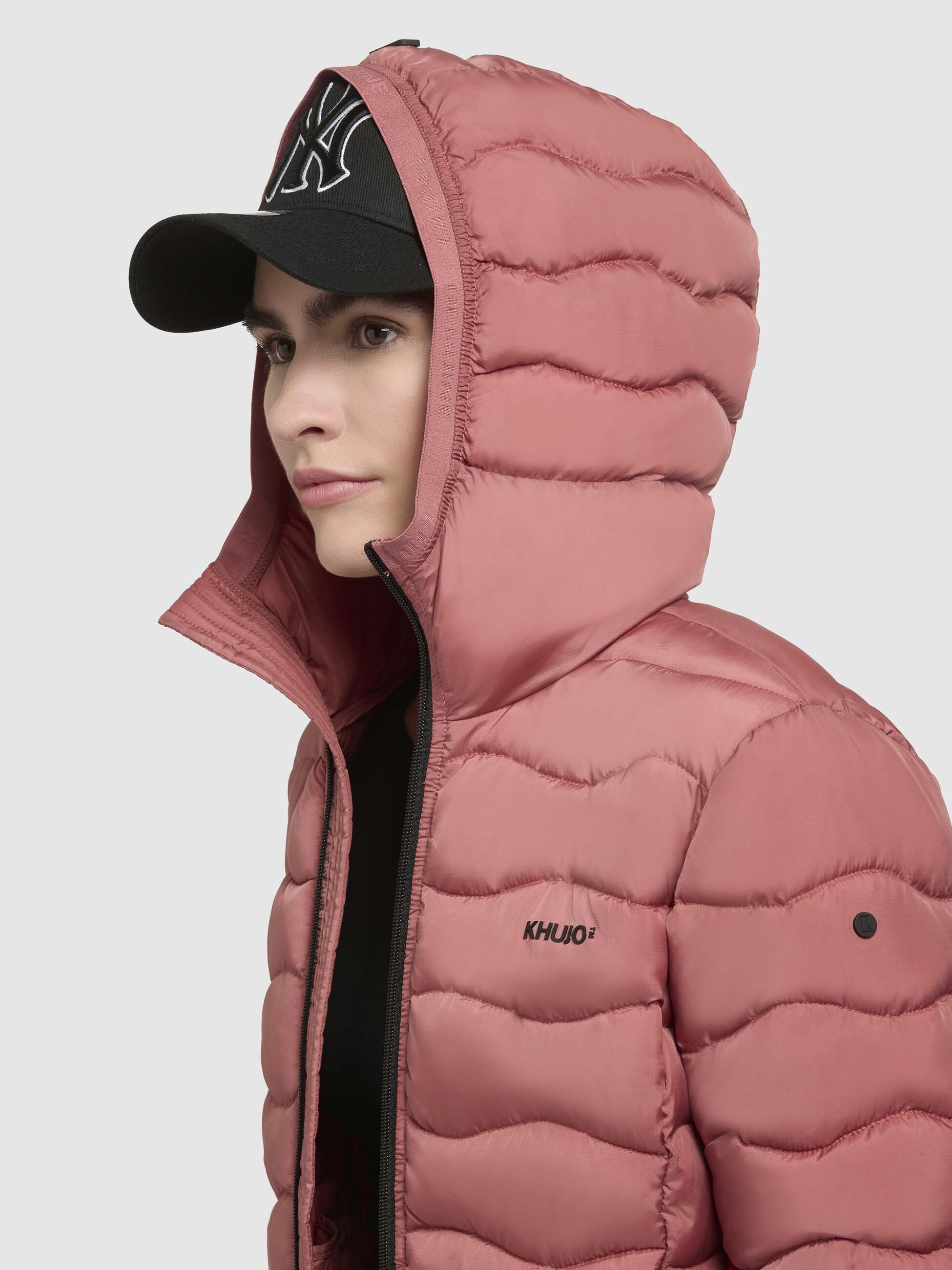 khujo Steppjacke »NARGO«, mit Kapuze