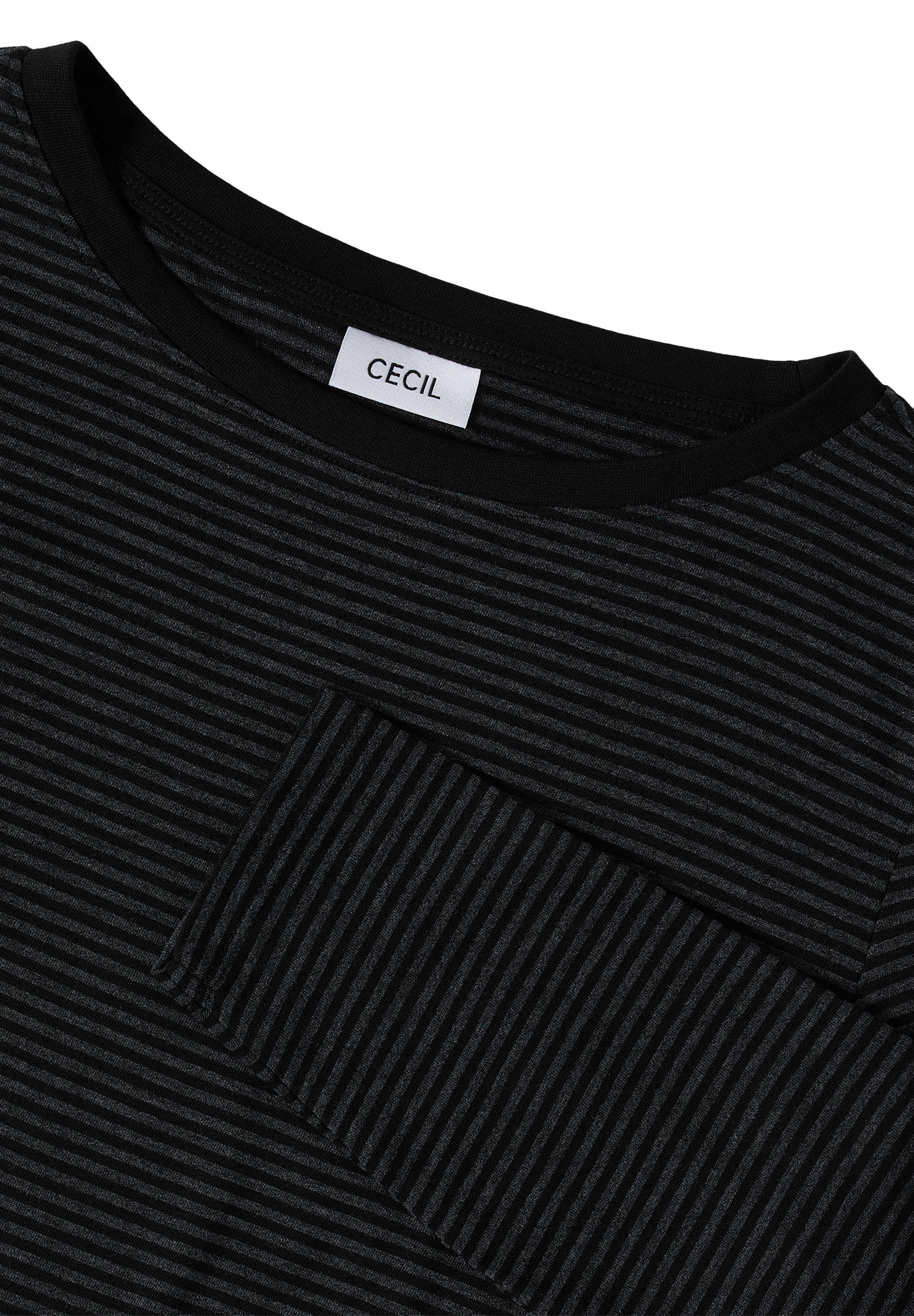 Cecil Langarmshirt, im soften Baumwoll-Mix