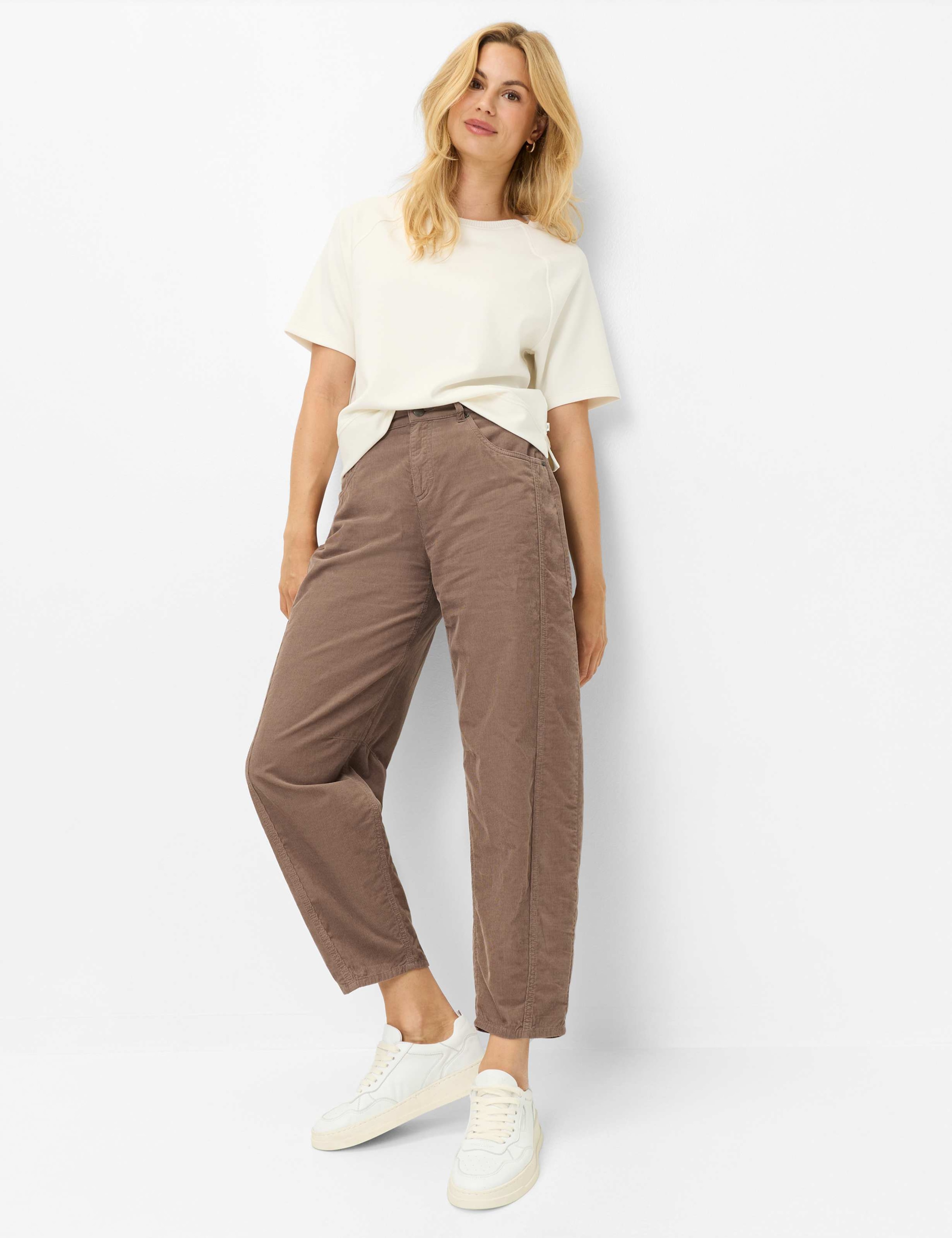 Brax 5-Pocket-Hose »Style MEGAN S«  Cord: Five-Pocket-Hose im Barrel Fit
