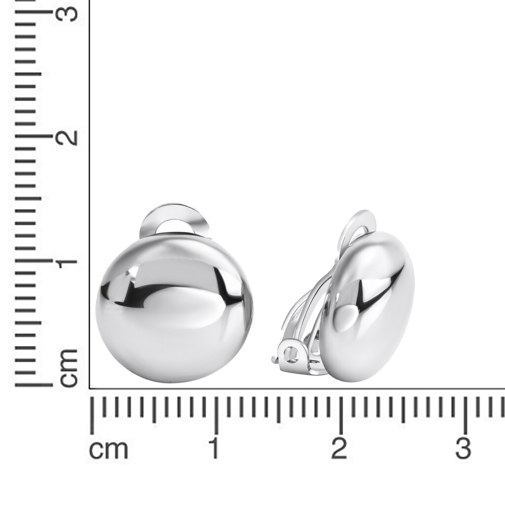 Vivance Paar Ohrhänger »925/- Sterling Silber rhodiniert«