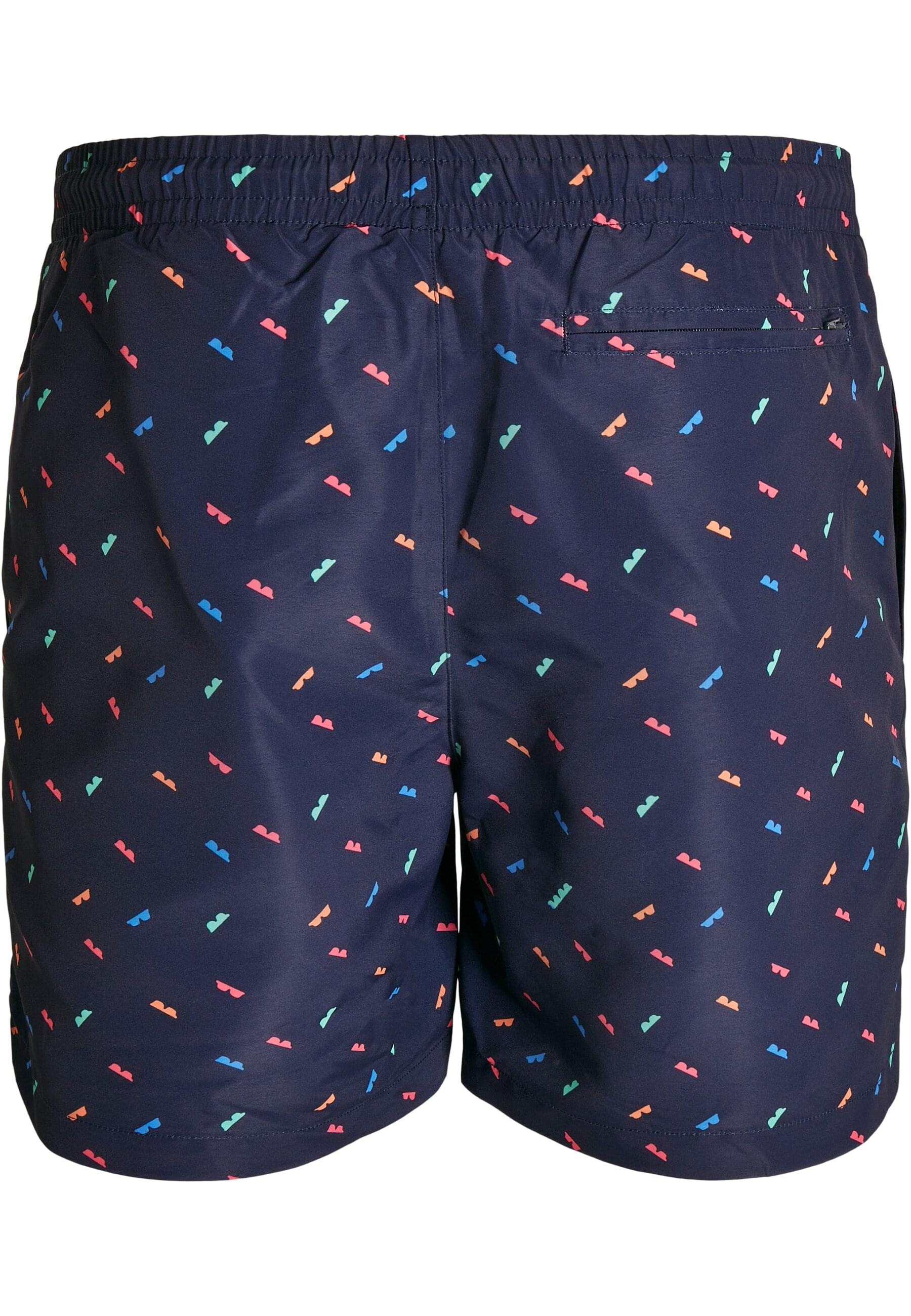 URBAN CLASSICS Badeshorts »Urban Classics Herren Pattern Swim Shorts«