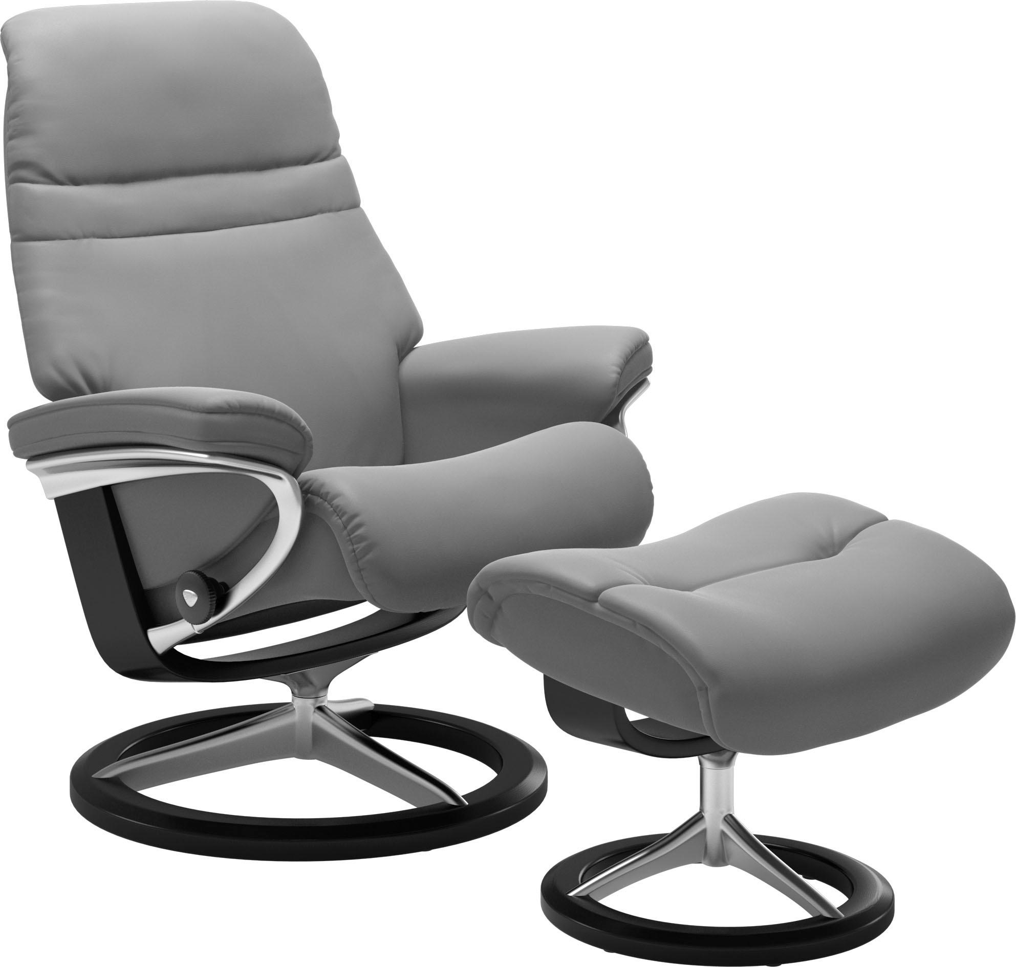 Stressless "Sunrise" mit Signature Base, Größe M, Gestell Schwarz, in 2 Led günstig online kaufen