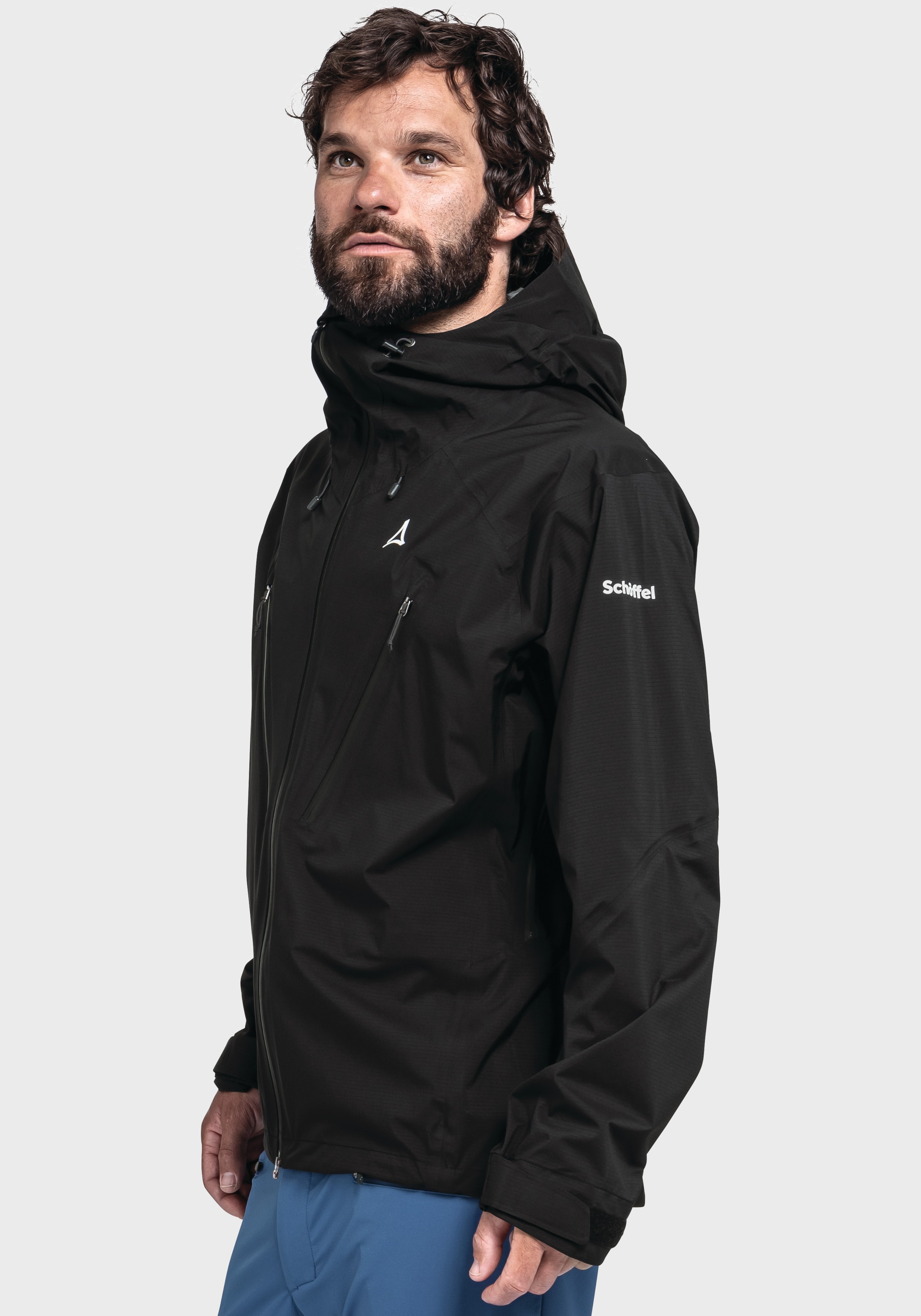 Schöffel Outdoorjacke »Mountain Jacket Style Blaueis MNS«, mit Kapuze