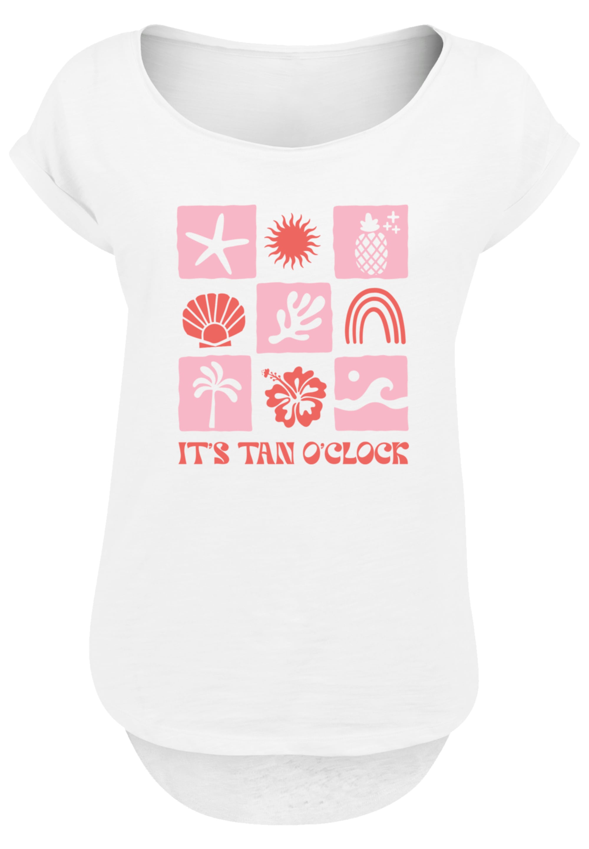 F4NT4STIC T-Shirt »Its Tan O Clock«, Premium Qualität