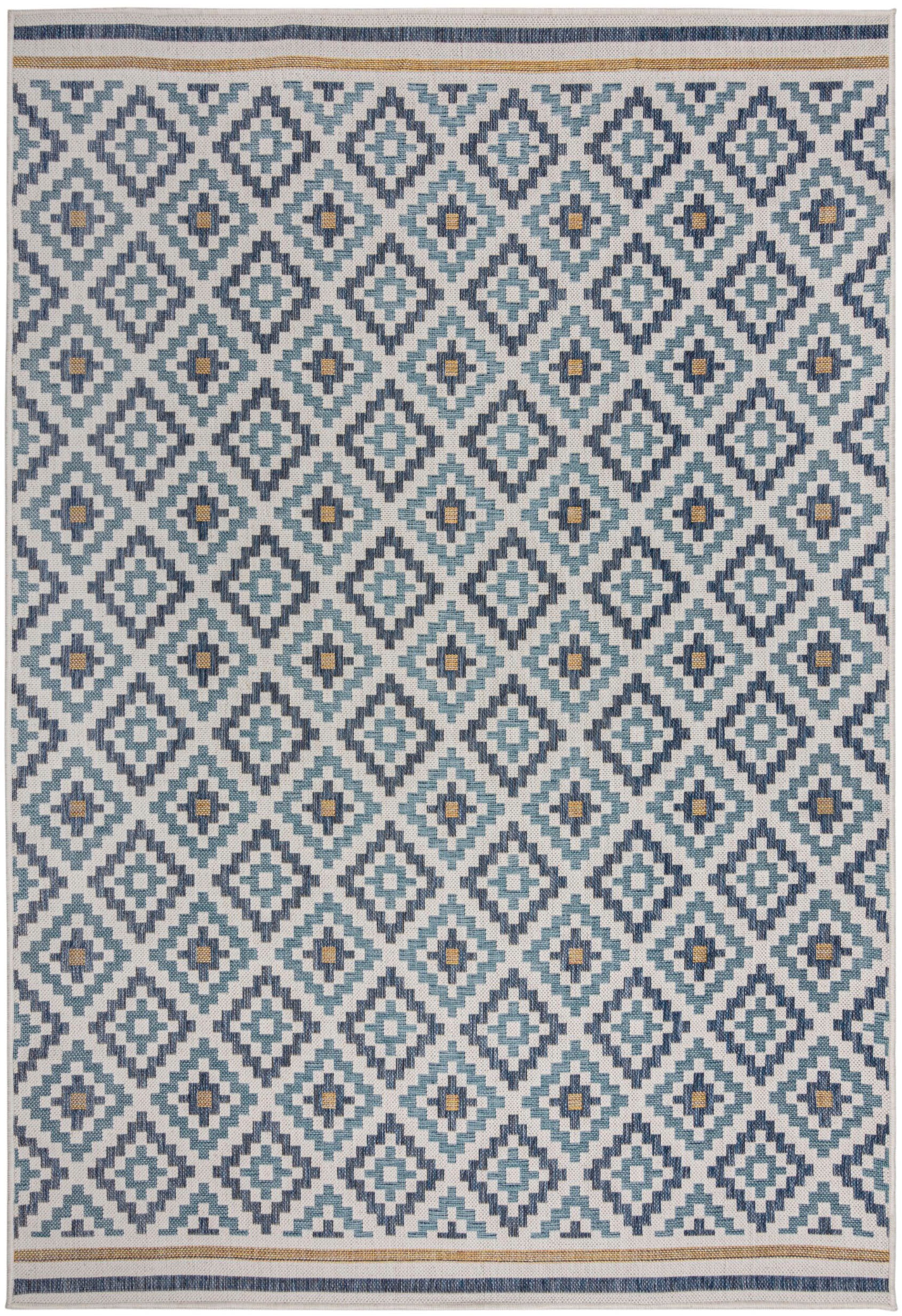 FLAIR RUGS Teppich "ZiaTrellis" rechteckig 4 mm Höhe Zia Trellis Indoor Out günstig online kaufen